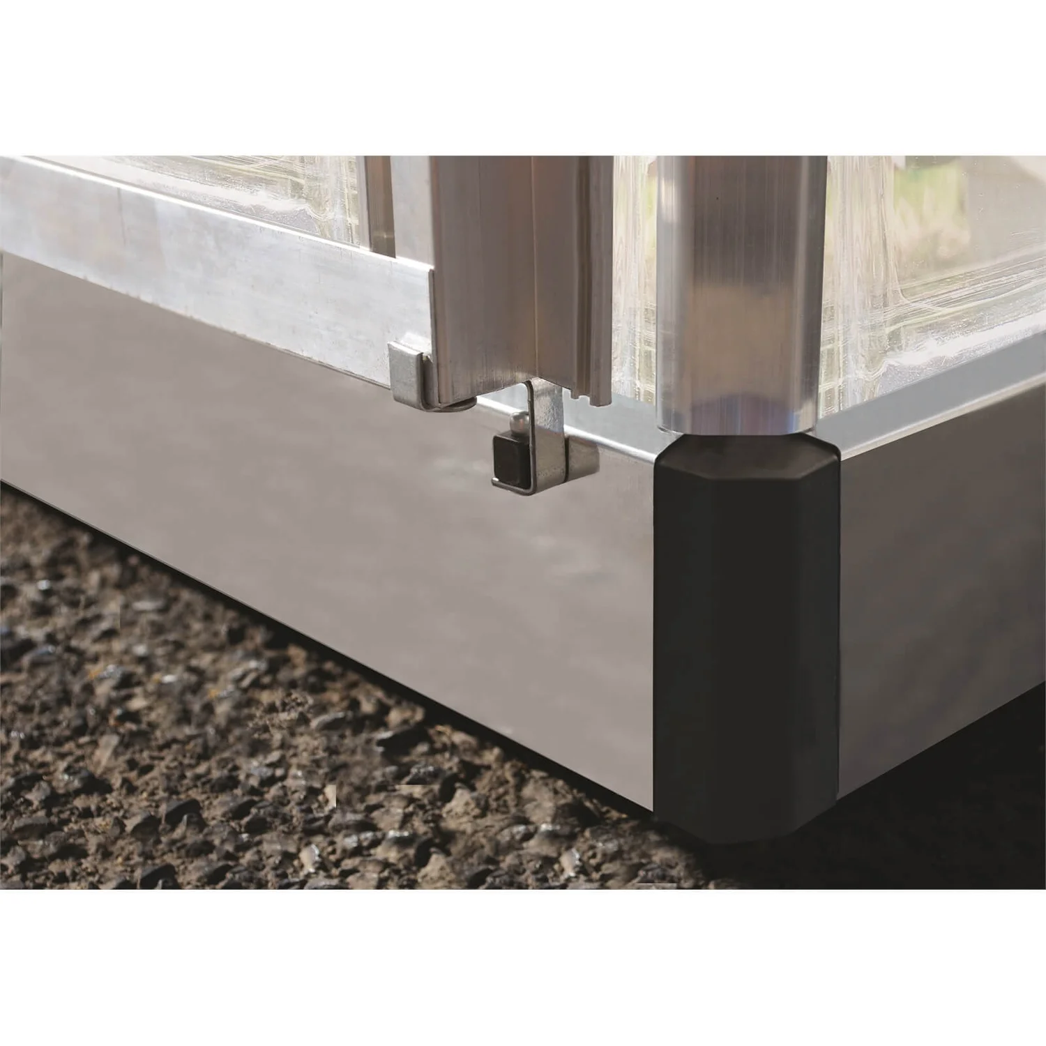 Palram 6 X 8ft Canopia Harmony Greenhouse - Silver - Image 5