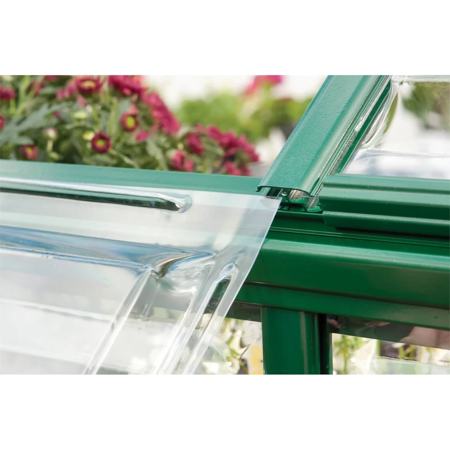 Palram 6 X 6ft Canopia Harmony Greenhouse - Green - Image 6