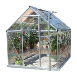Palram 6 X 14ft Canopia Harmony Greenhouse - Silver