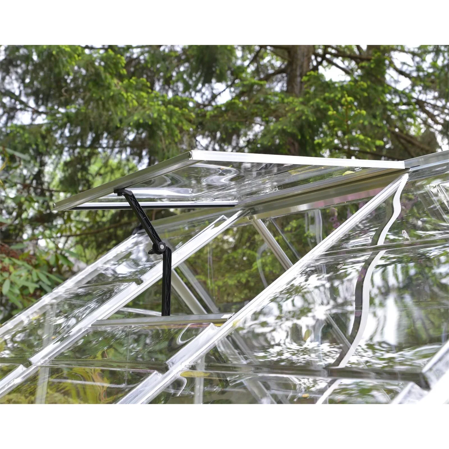Palram 6 X 14ft Canopia Harmony Greenhouse - Silver - Image 6