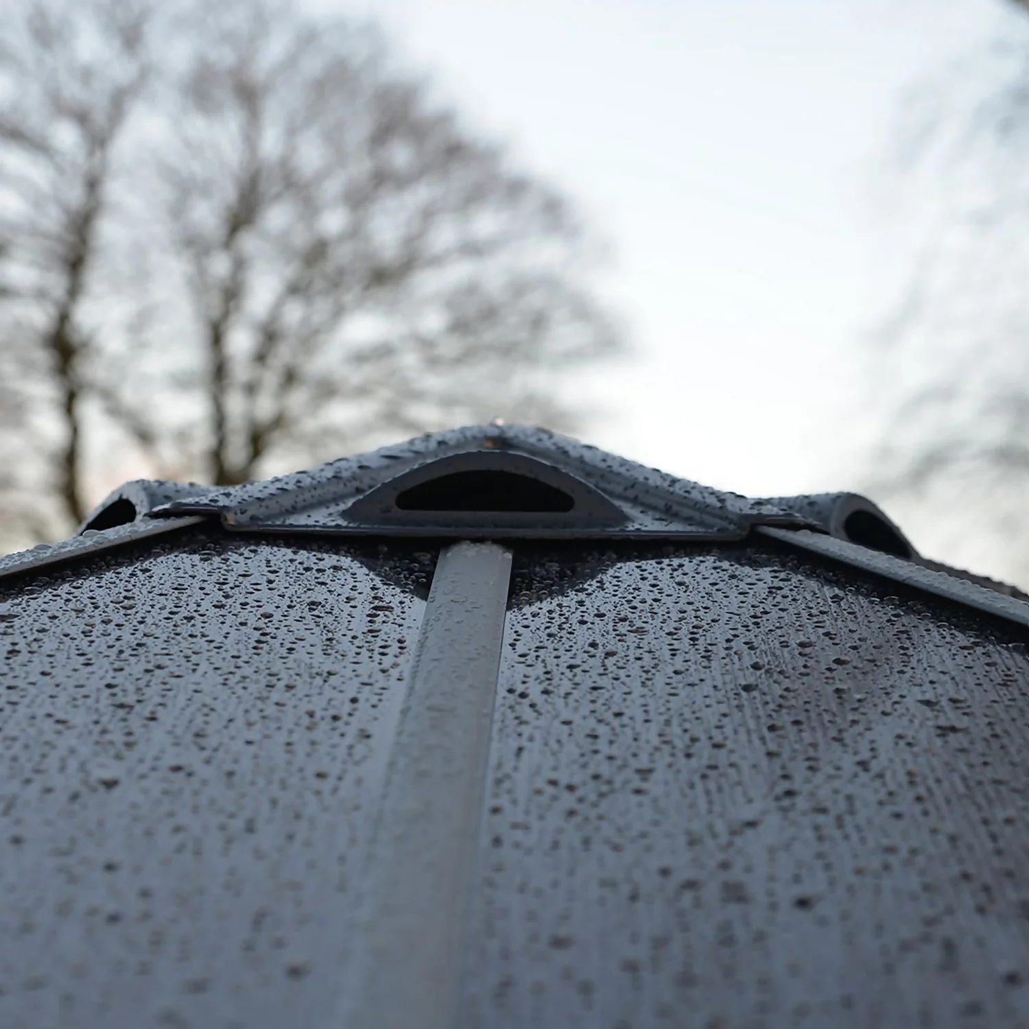 Palram - Canopia Monaco Hexagonal Garden Gazebo Grey - Image 7