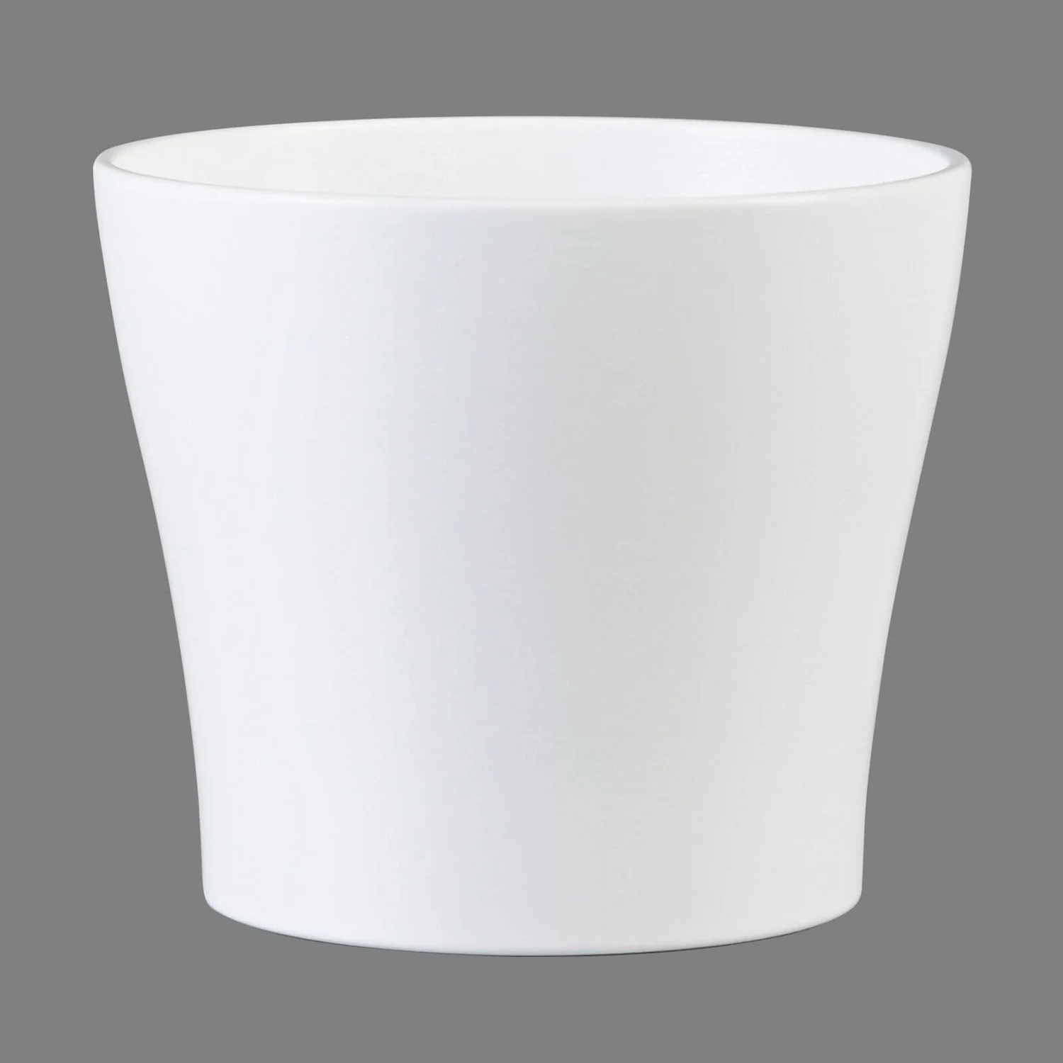 White Plant Pot - 13cm