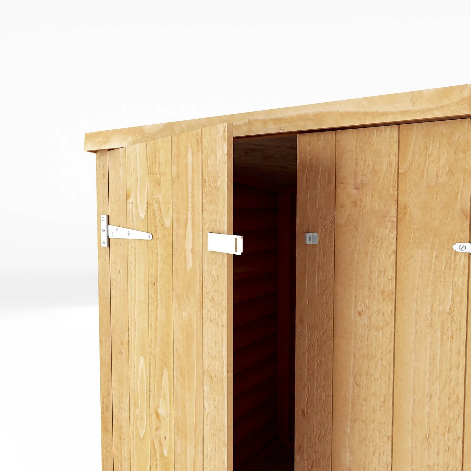 Mercia 6 X 3ft Overlap Pent Bike Shed - Image 5