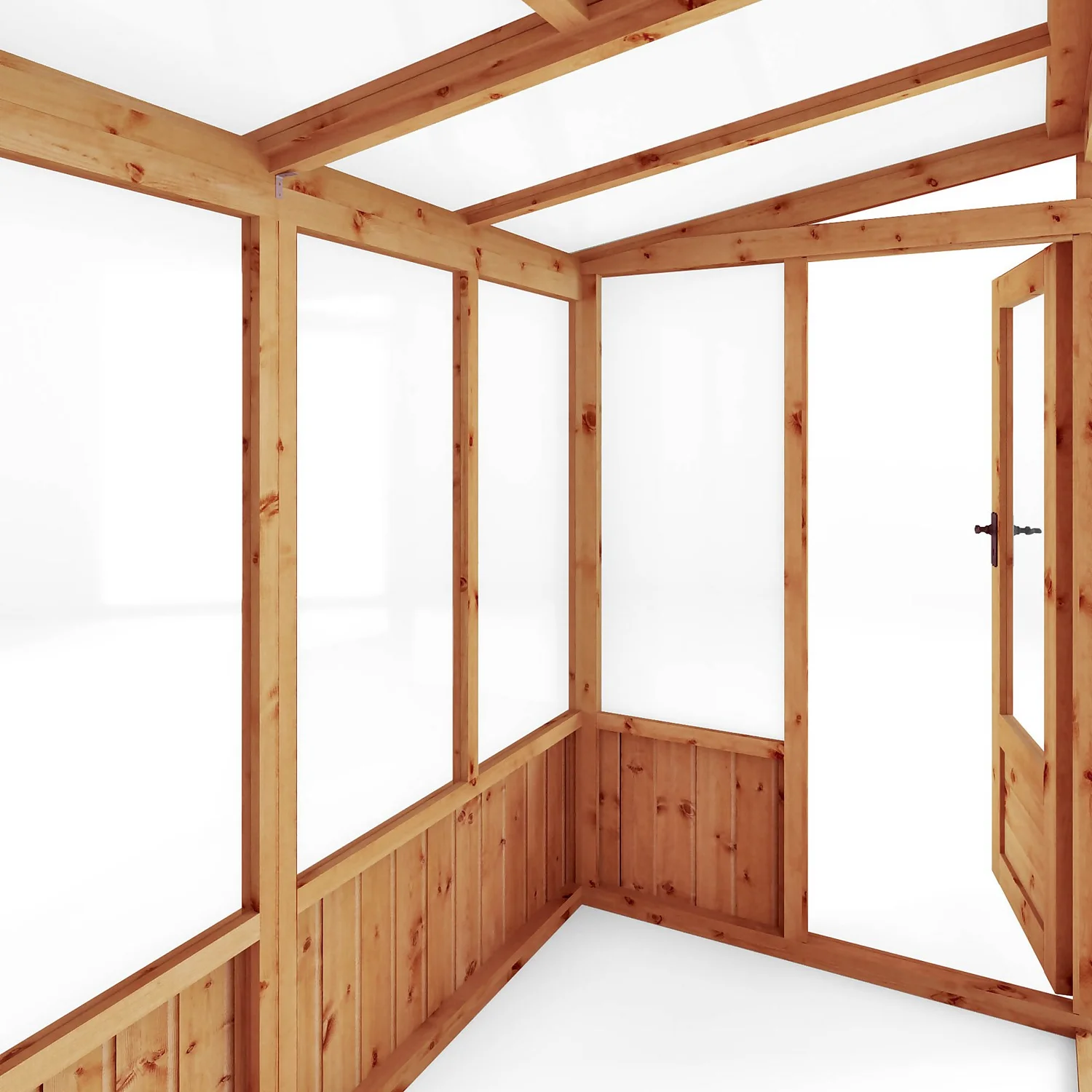 Mercia 8 X 4ft Lean To Greenhouse - Image 5