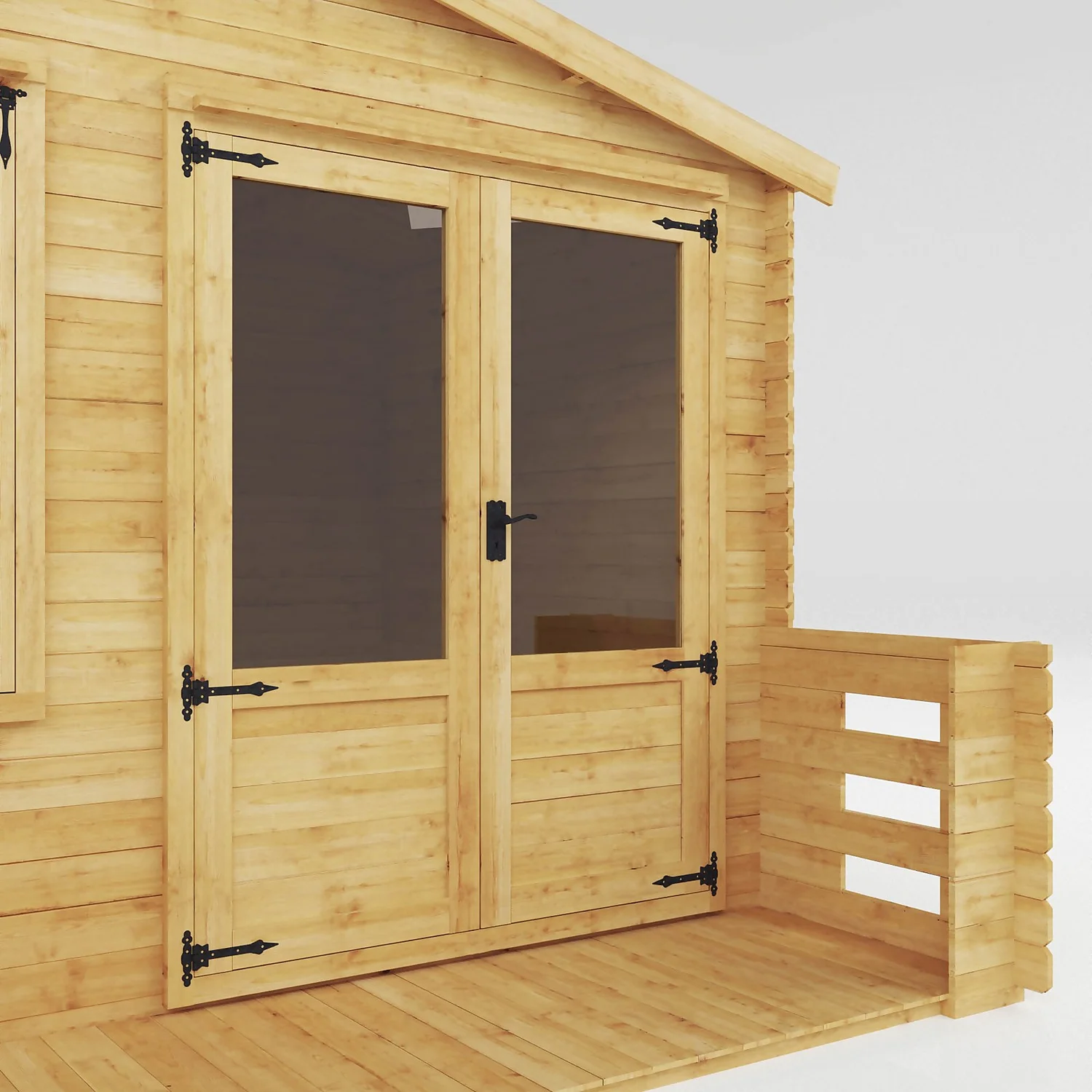 Mercia 3.3m X 3.4m Sherwood 19mm Cabin - Image 3