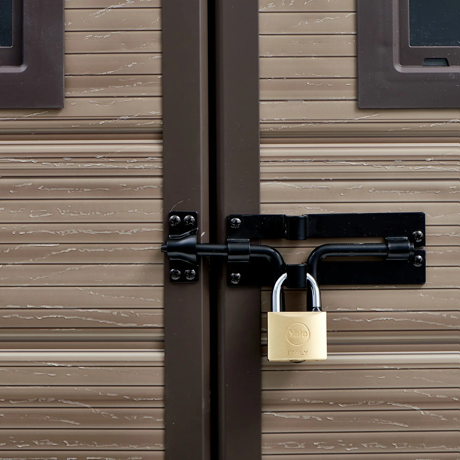 Keter Scala 6 X 8ft Outdoor Garden Apex Storage Shed - Brown - Image 5