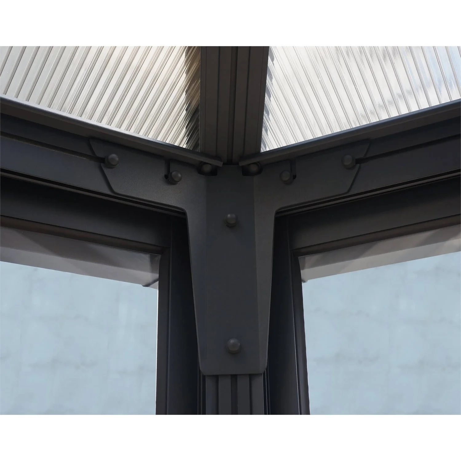 Palram - Canopia Garda Garden Conservatory Grey Bronze - Image 7