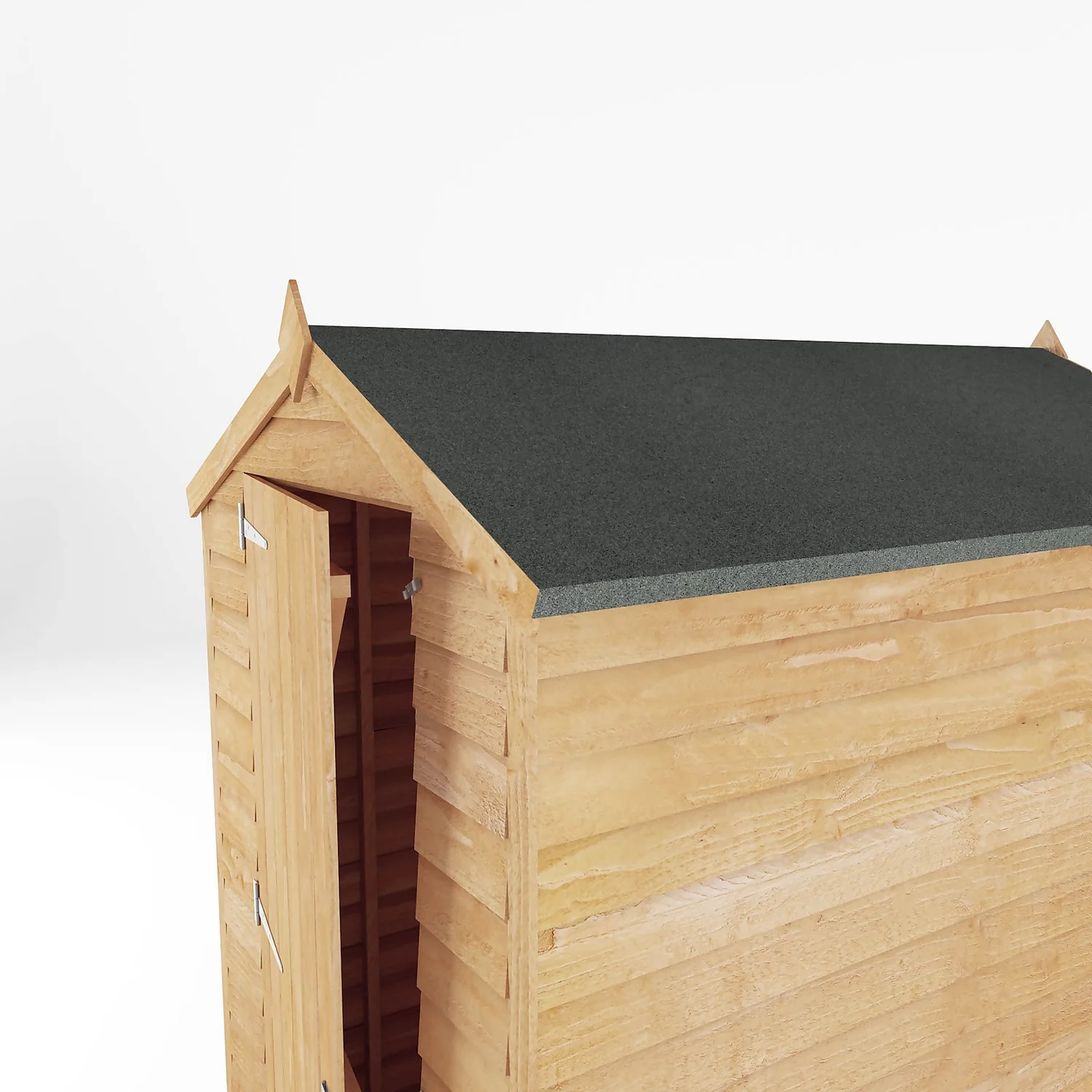 Mercia 6 X 4ft Overlap Apex Windowless Shed - Installation Included - Image 5