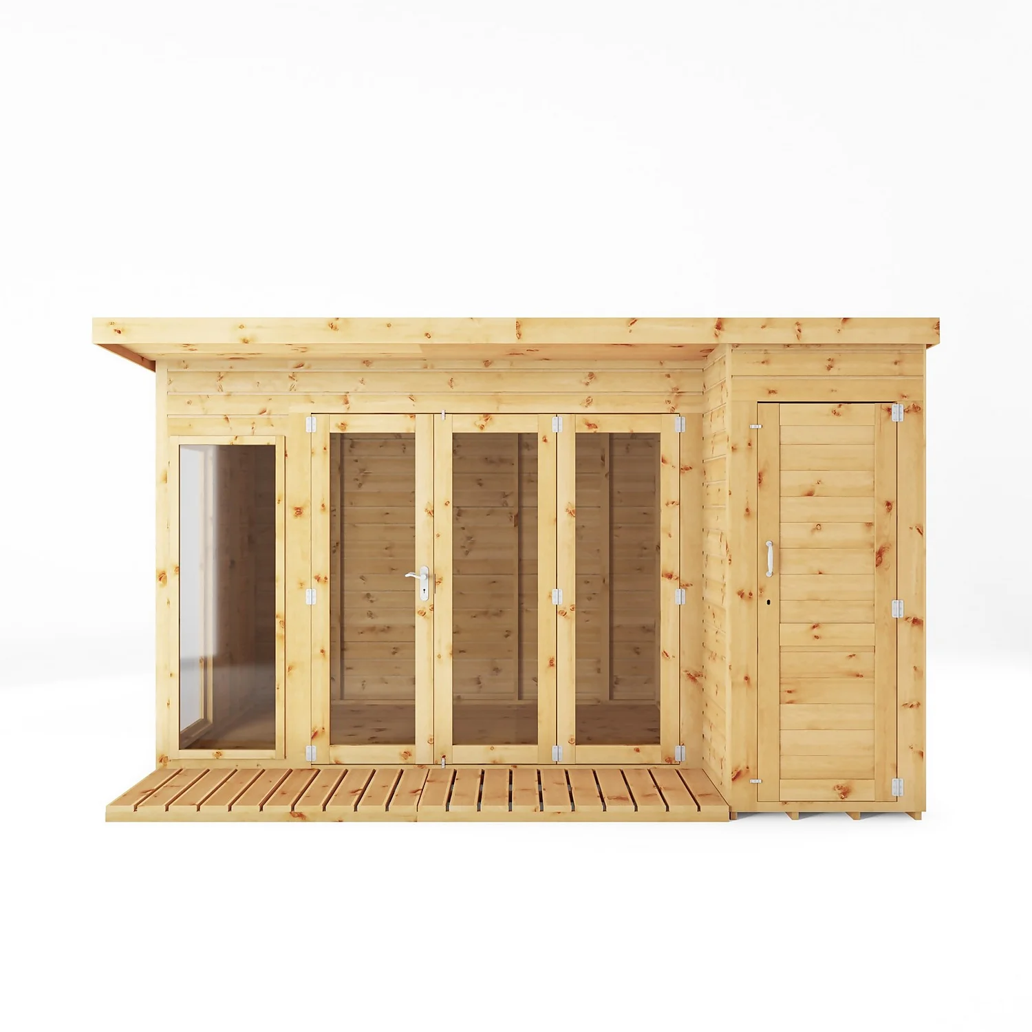 Mercia 12 X 8ft Garden Room With Side Shed - Incl. Installation - Image 3