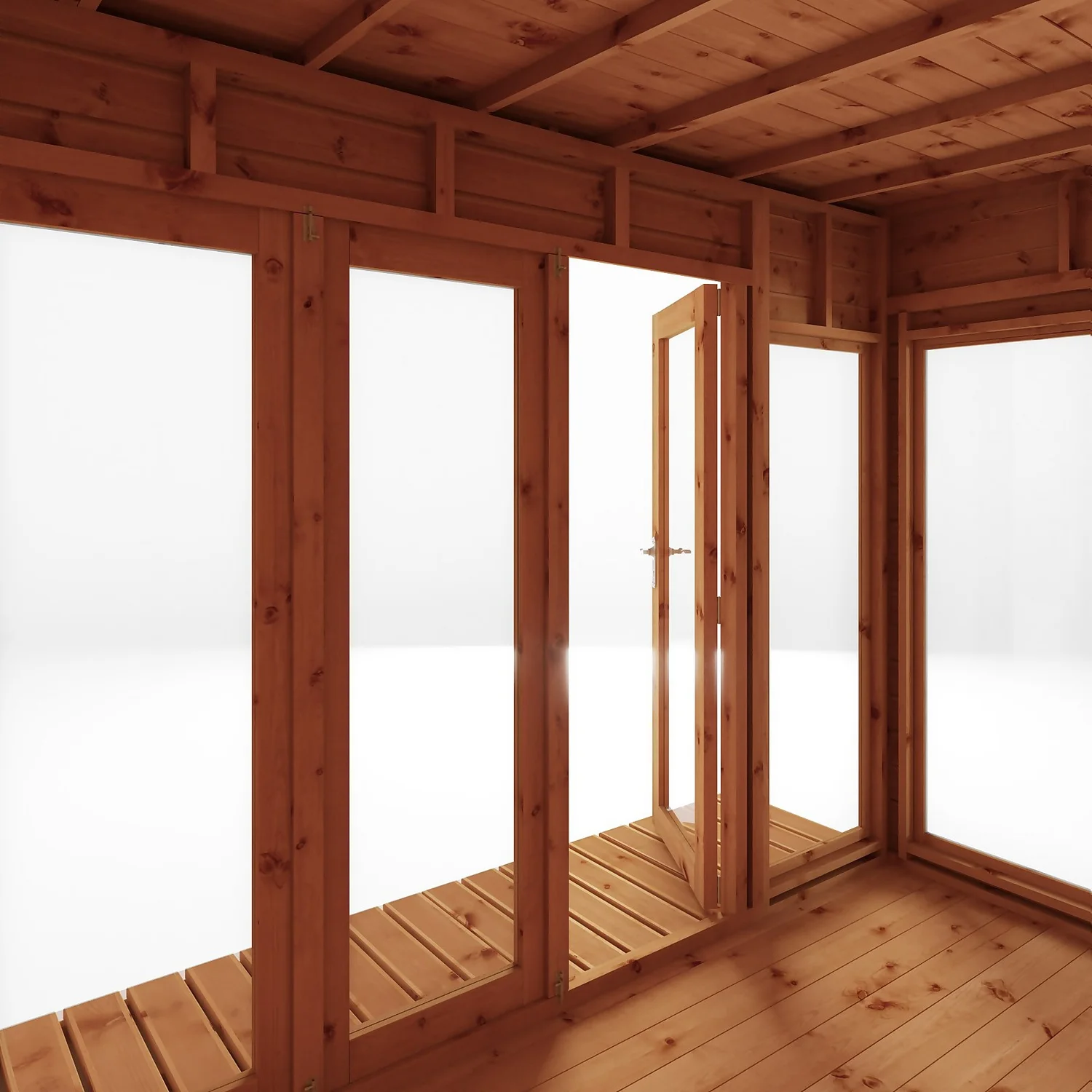 Mercia 12 X 8ft Garden Room With Side Shed - Incl. Installation - Image 4