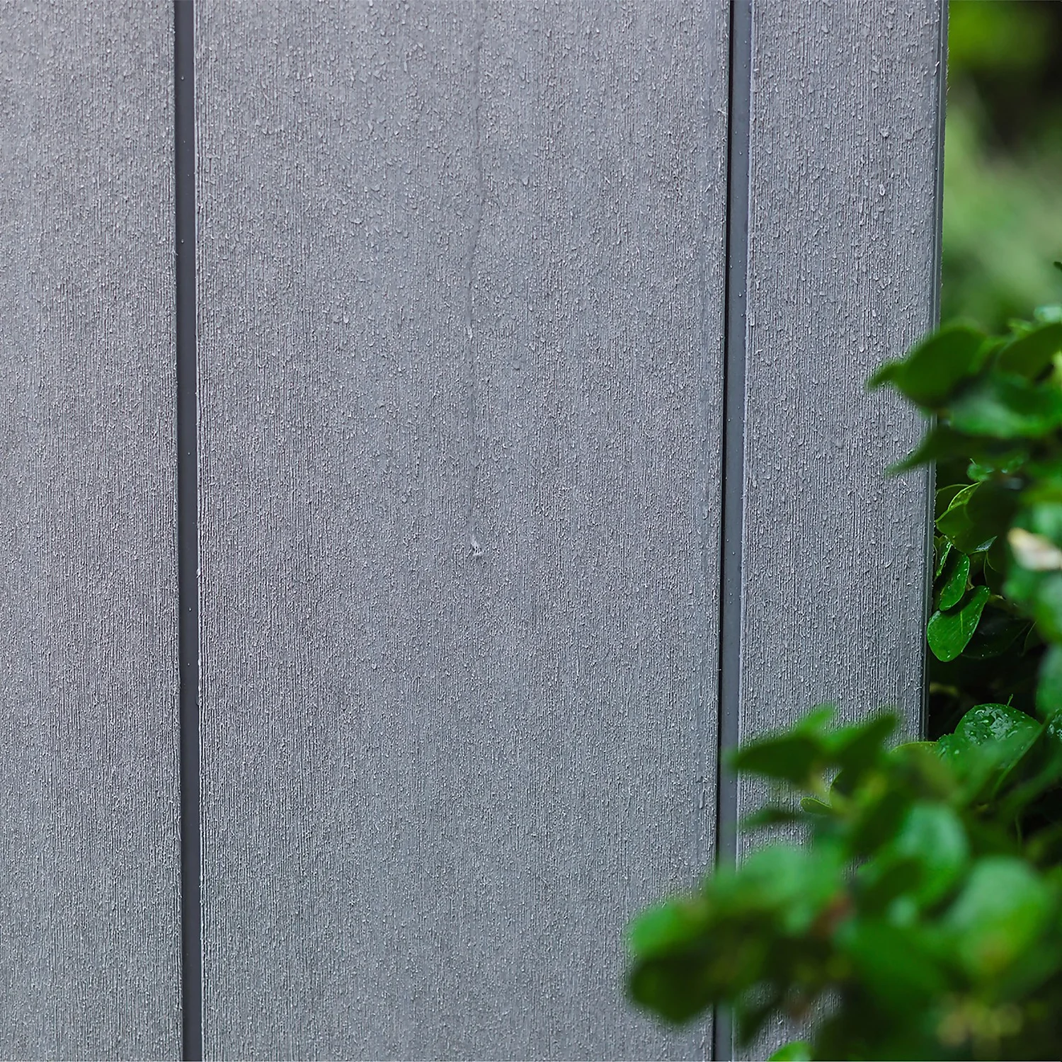 Keter Artisan 7 X 7ft Outdoor Garden Storage Pent Shed - Grey - Image 3