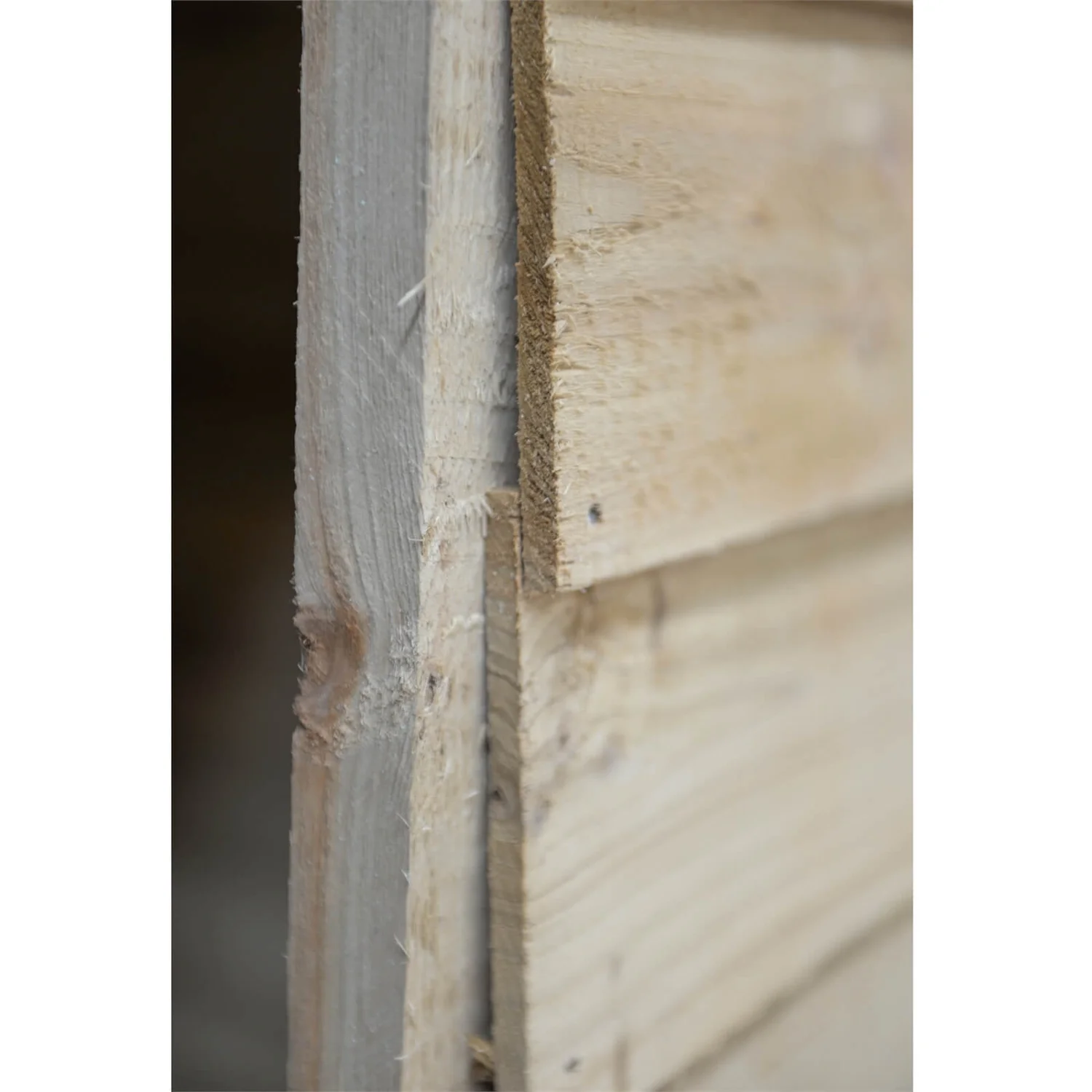 Forest 10 X 6ft Overlap Pressure Treated Double Door Apex Shed - Image 4