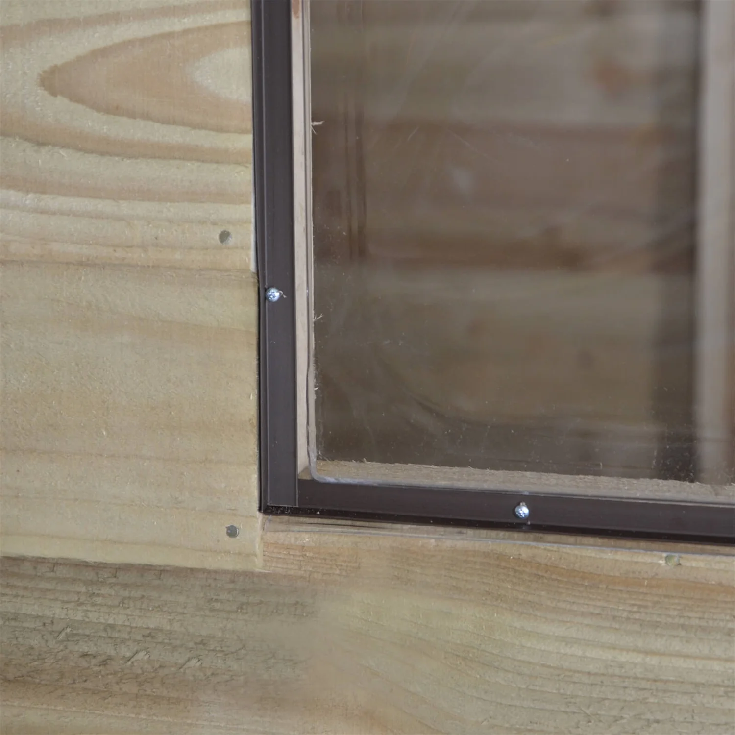 Forest 10 X 6ft Overlap Pressure Treated Double Door Apex Shed - Image 8