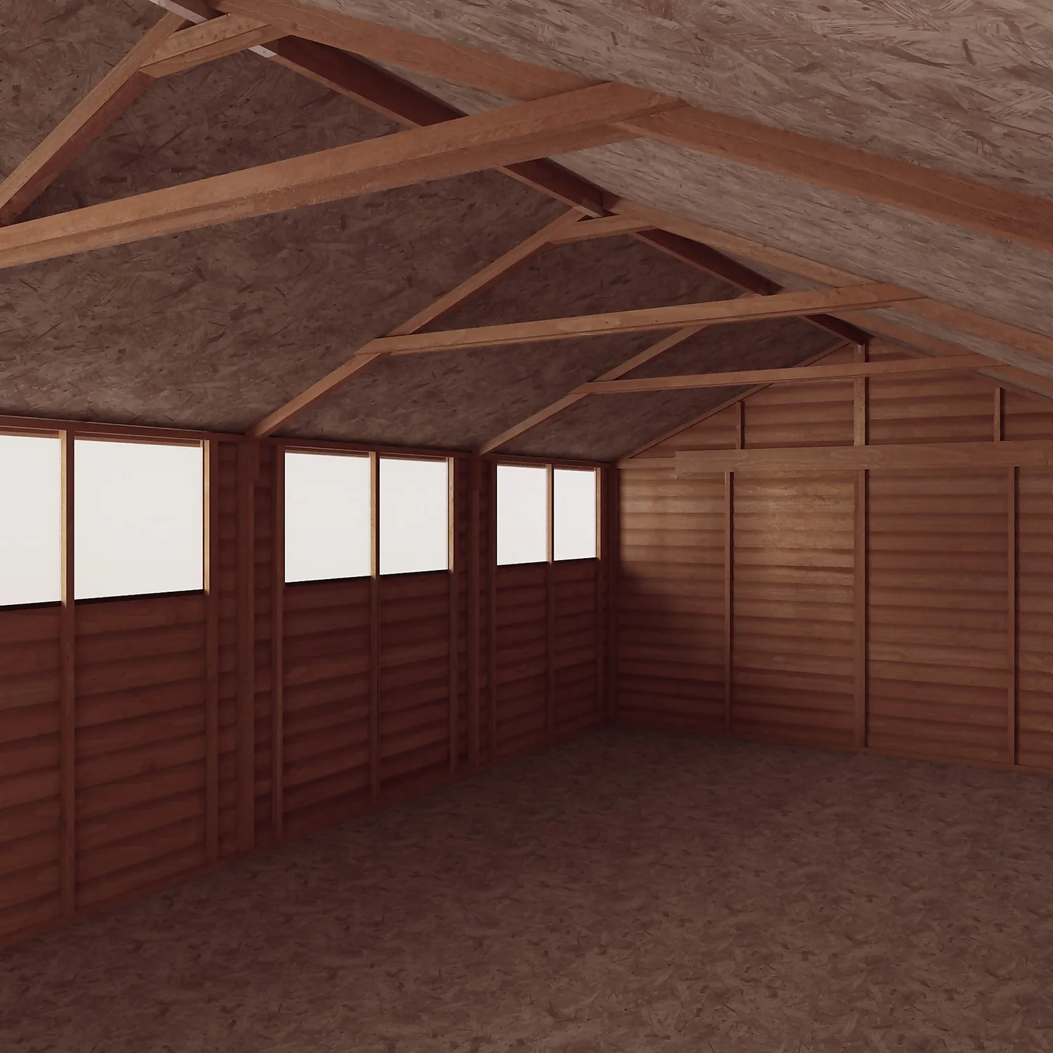 Mercia 20 X 10ft Overlap Apex Shed - Incl. Installation - Image 4