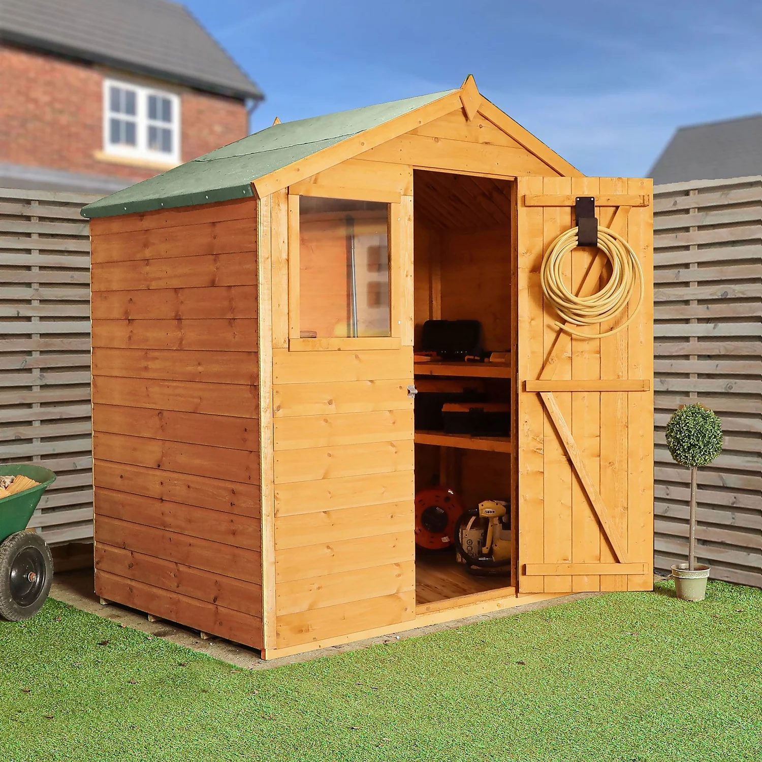 Mercia 4 X 6ft Shiplap Apex Shed - Included Installation - Image 2