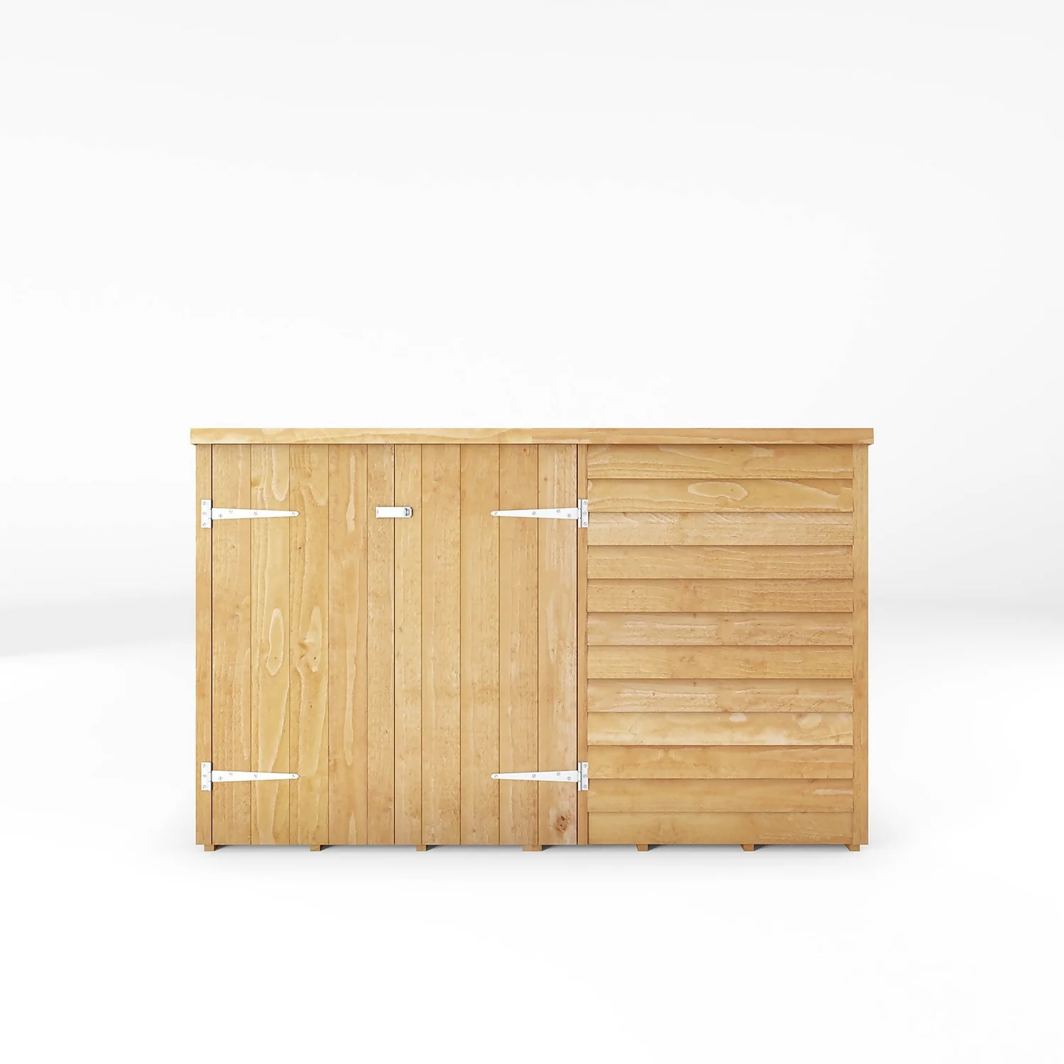 Mercia 6 X 3ft Overlap Pent Bike Shed - Incl. Installation - Image 3