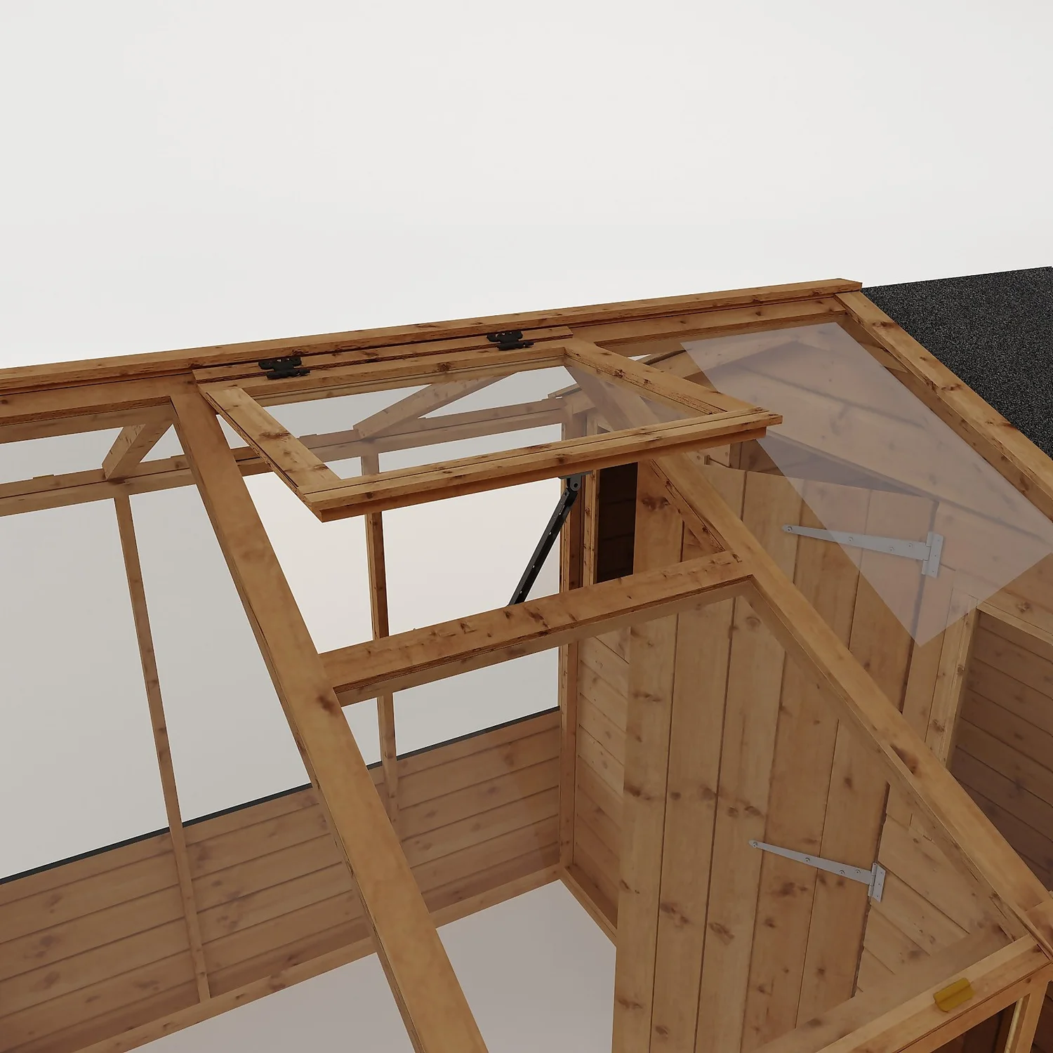 Mercia 10 X 6ft Traditional Apex Greenhouse Combi - Installation Included - Image 5