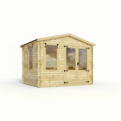 Mercia (Installation Included) 3x3.3m Sherwood 19mm Log Cabin