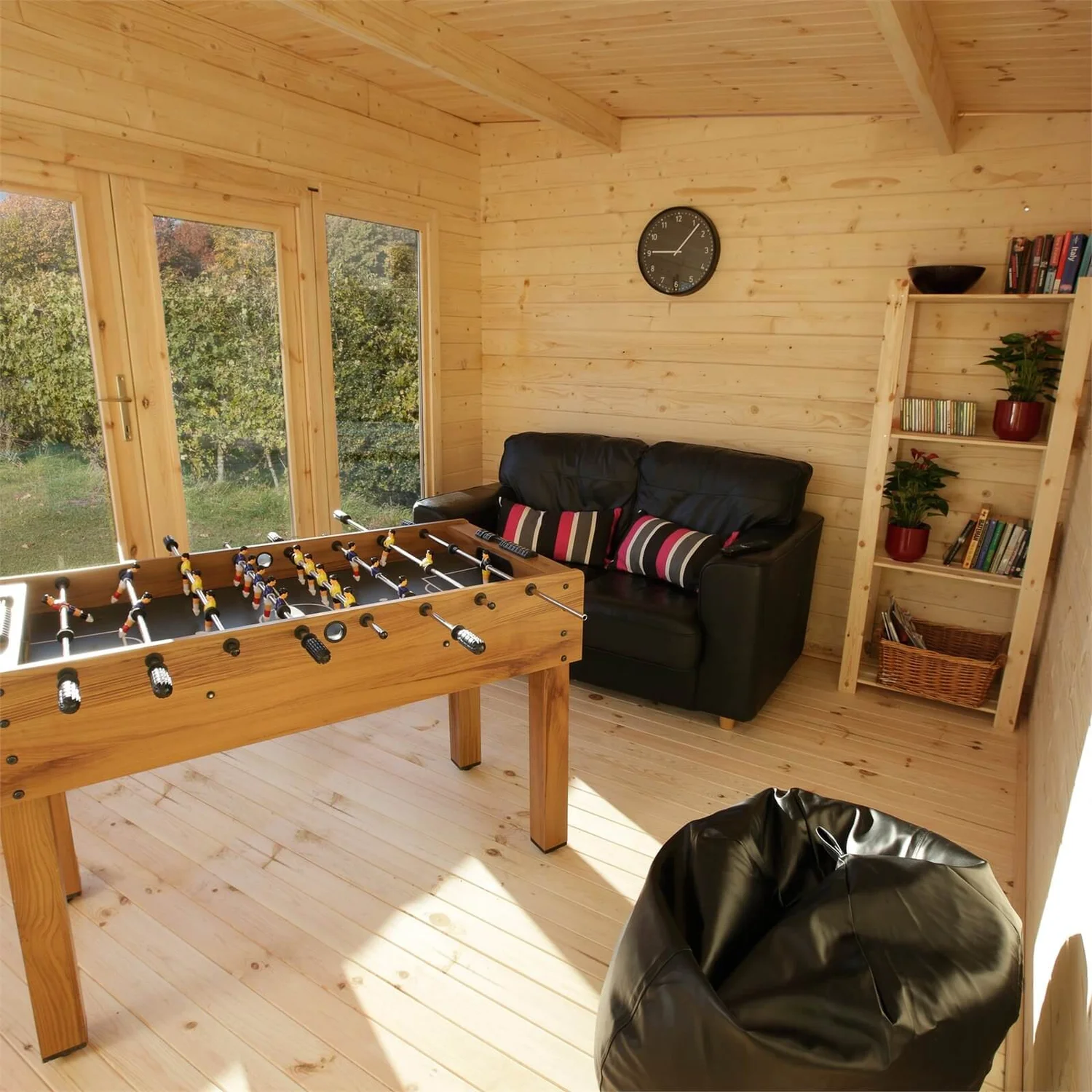 Forest Melbury 4.0m X 3.0m Log Cabin Double Glazed 34kg Polyester Felt, Plus Underlay - Image 6