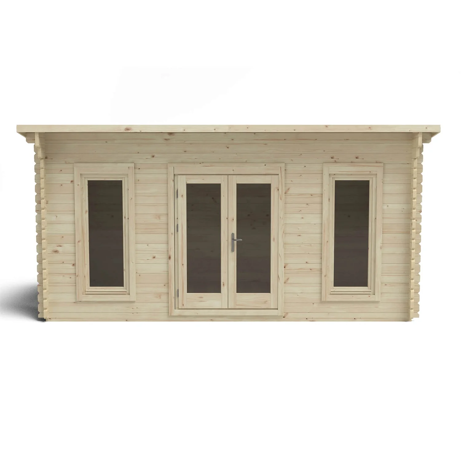 Forest Elmley 5.0m X 3.0m Log Cabin Double Glazed 34kg Polyester Felt, Plus Underlay - Installation Included - Image 4