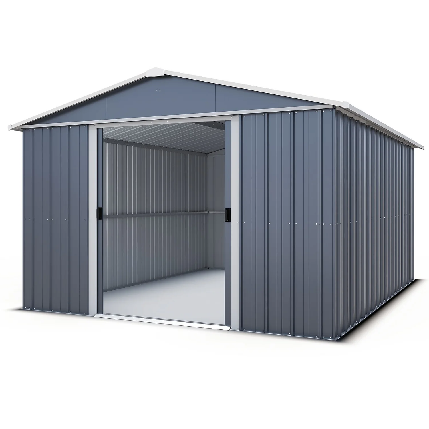Yardmaster 10x13ft Metal Apex Shed - Image 3