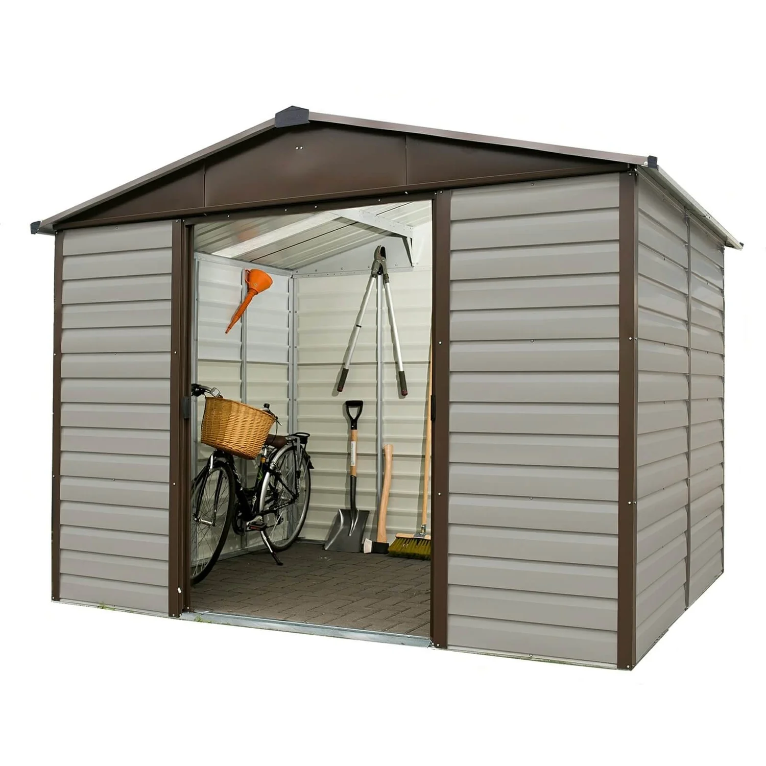 Yardmaster 10x6ft Shiplap Metal Shed