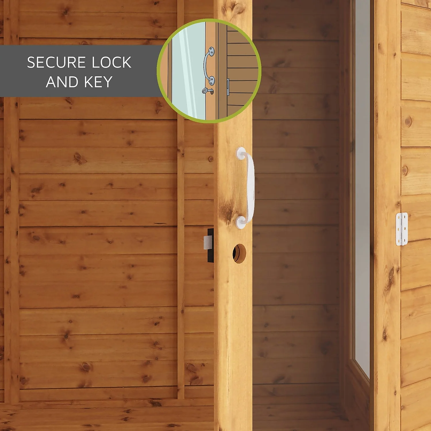 Mercia 7x5ft Traditional Summerhouse - Image 7