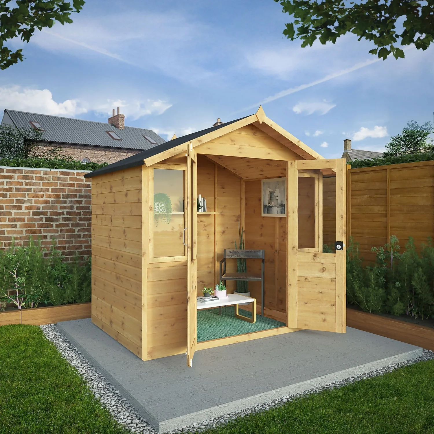 Mercia 7x5ft Traditional Summerhouse - Image 2
