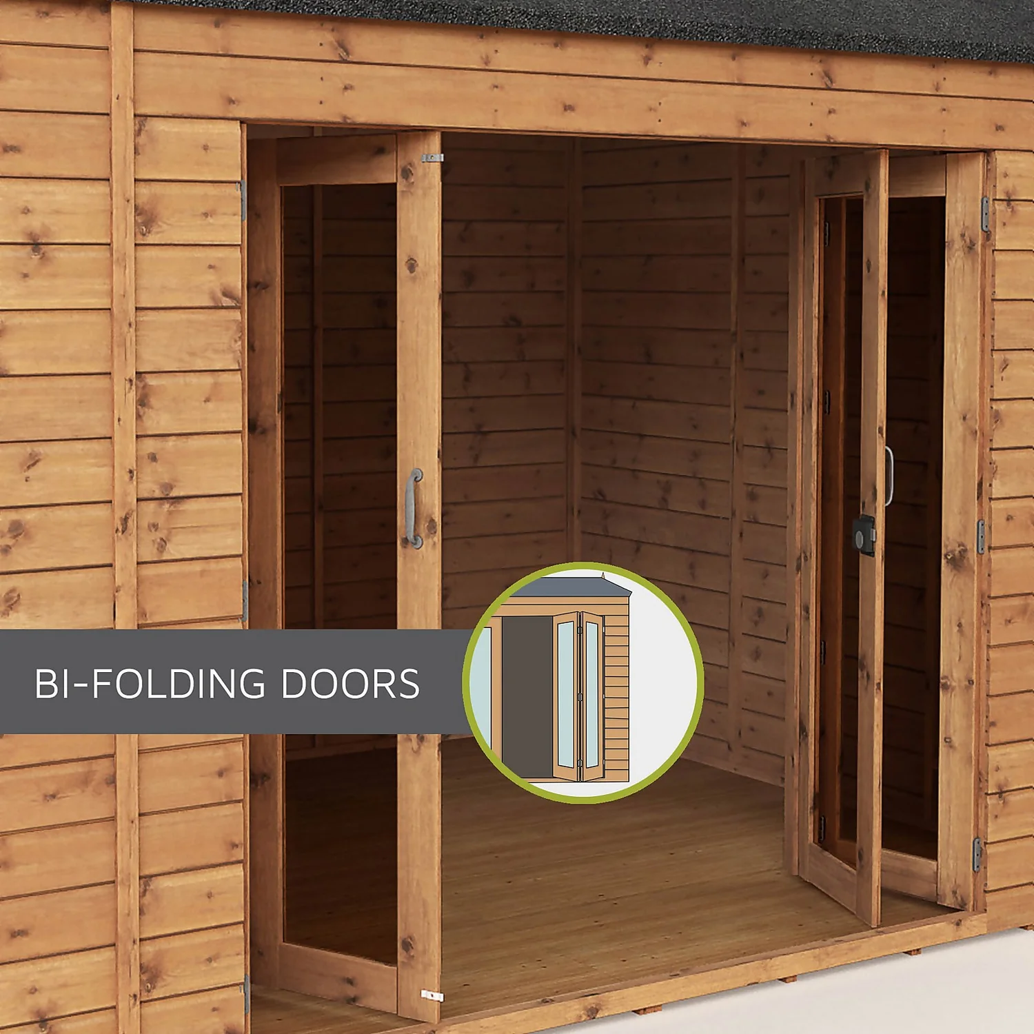 Country Living Hawksworth 10 X 8ft Summerhouse Painted + Installation - Thorpe Towers - Image 5