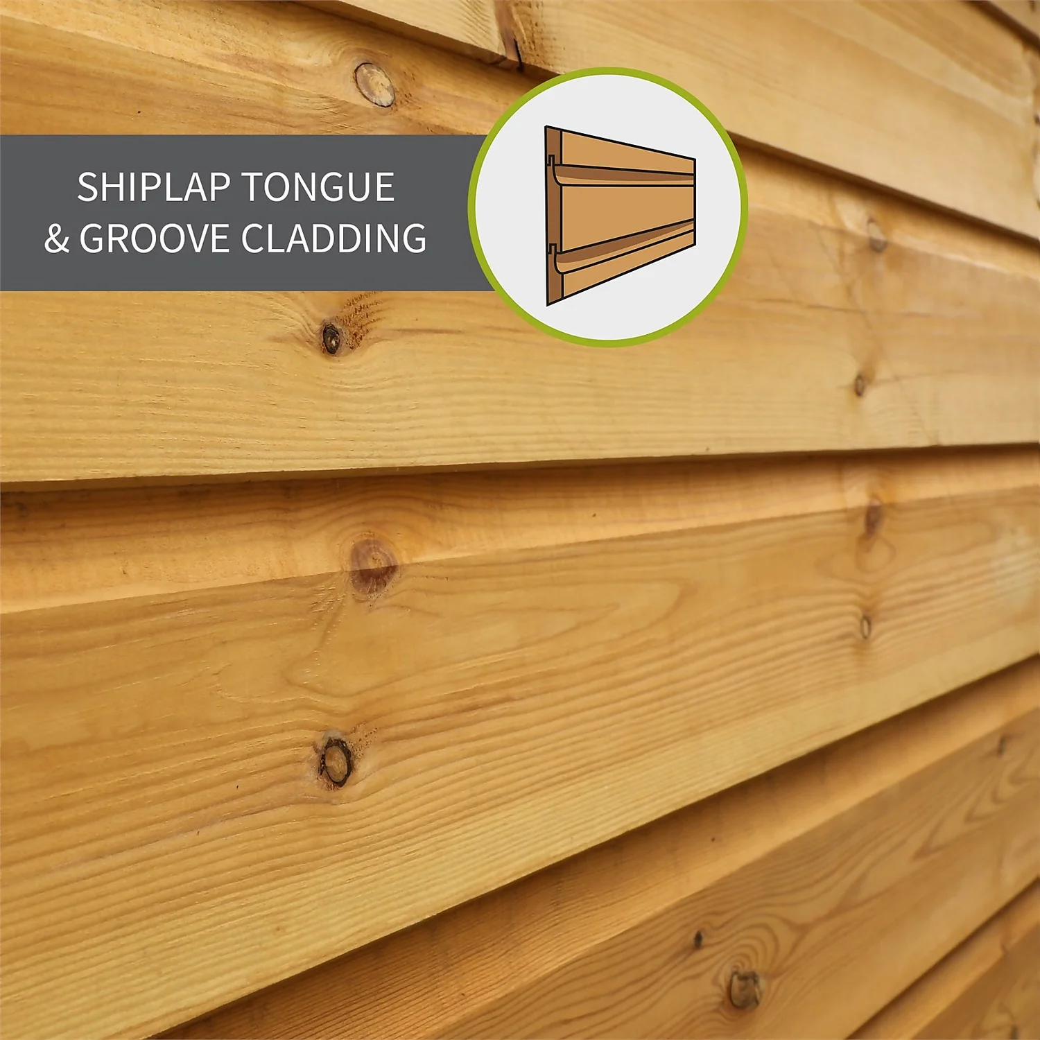 Country Living Overton 10 X 8ft Premium Garden Room Summerhouse With Side Shed Painted + Installation - Aurora Green - Image 3