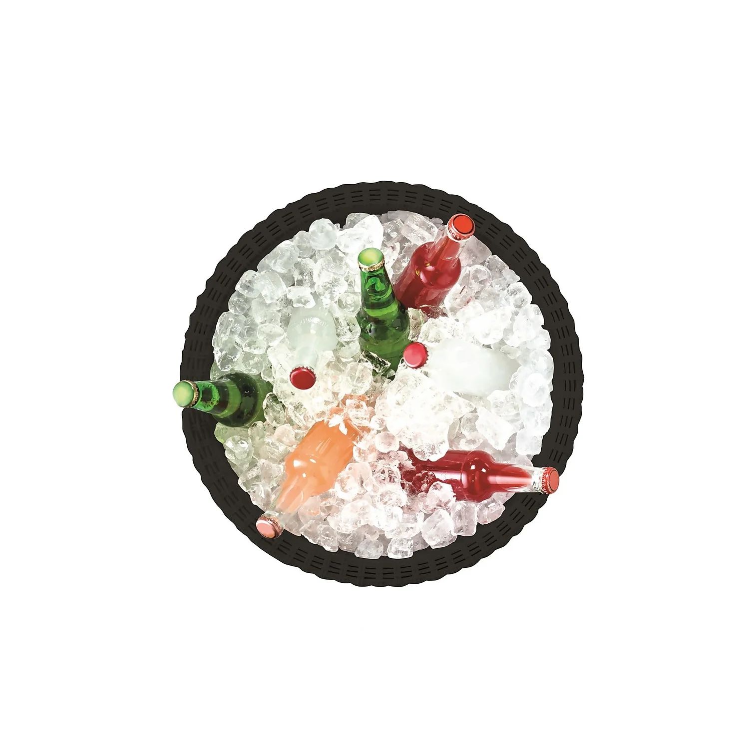 Keter Cool Stool Outdoor Ice Cooler Table 39L - Graphite - Image 5