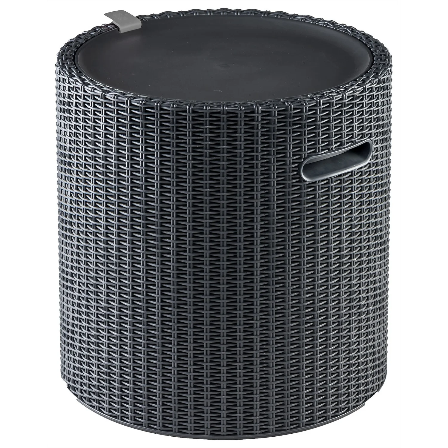 Keter Cool Stool Outdoor Ice Cooler Table 39L - Graphite - Image 4