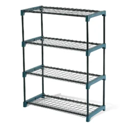 4 Tier Greenhouse Shelving - 69 X 30 X 89 Cm