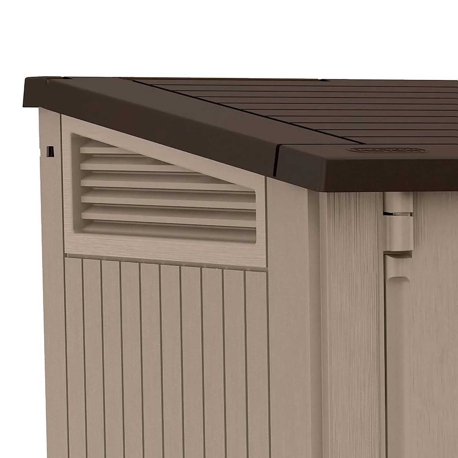 Keter Store It Out Midi Outdoor Garden Storage Shed 880L - Beige/Brown - Image 6