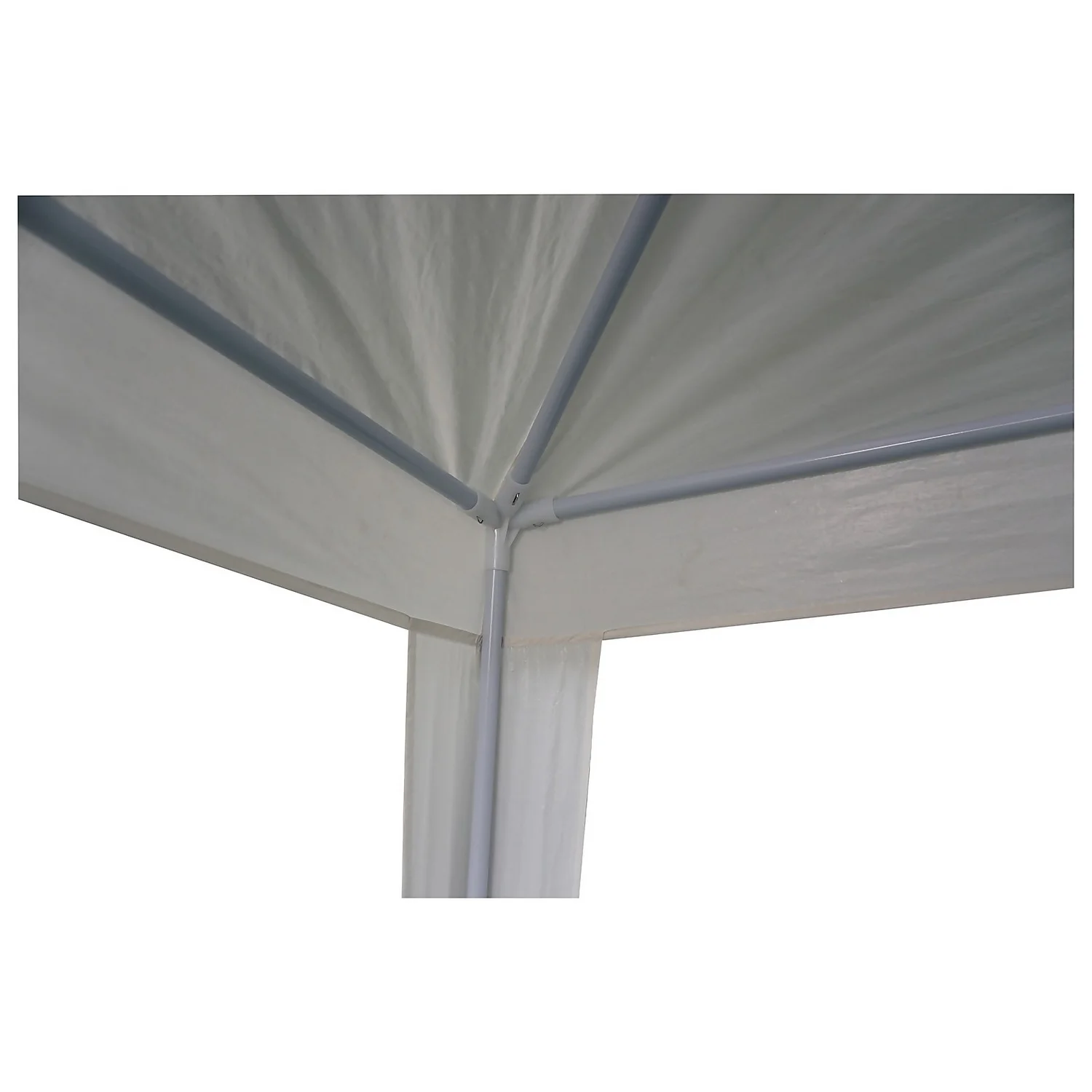 Alfresca Gazebo 2.7 X 2.7m - White - Image 3