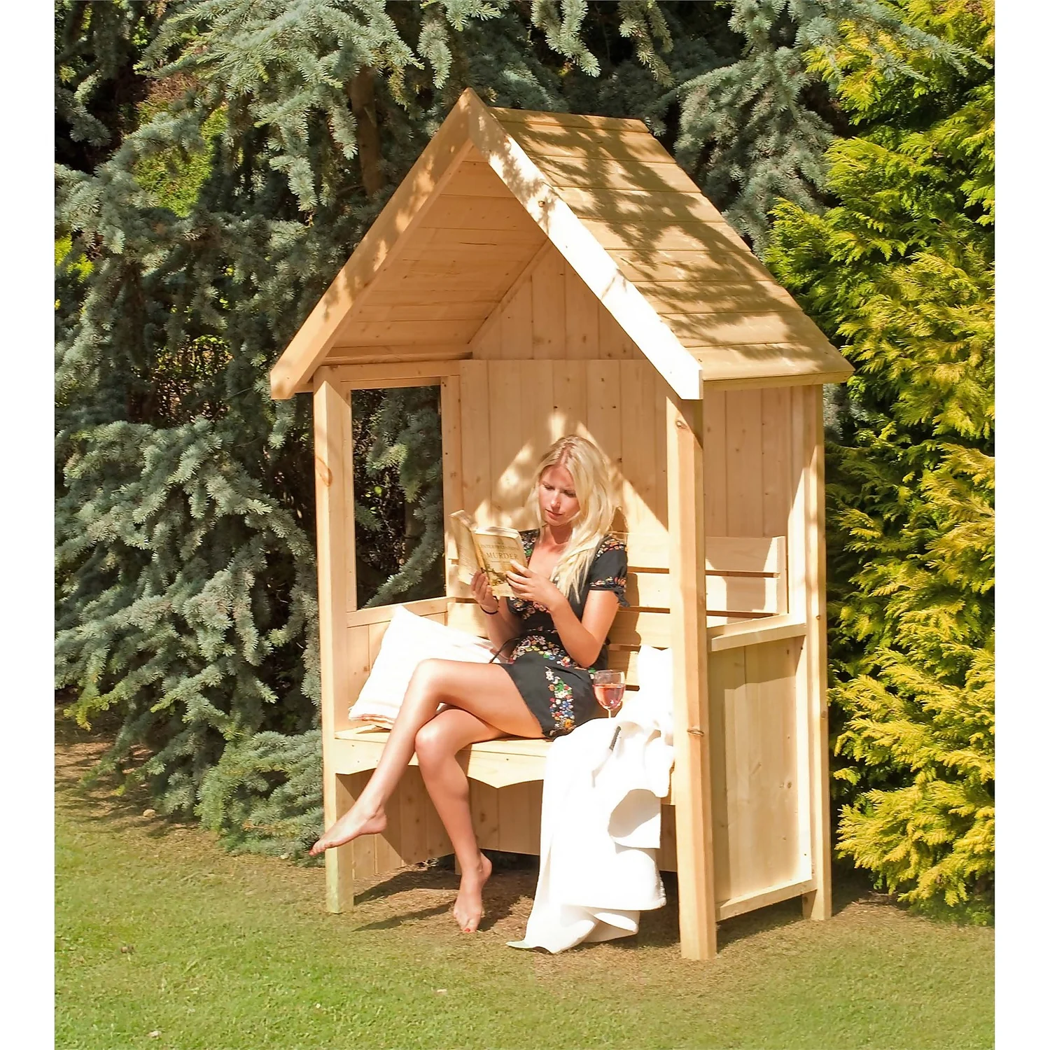 Shire Forget Me Not Arbour - 4x2ft - Image 3