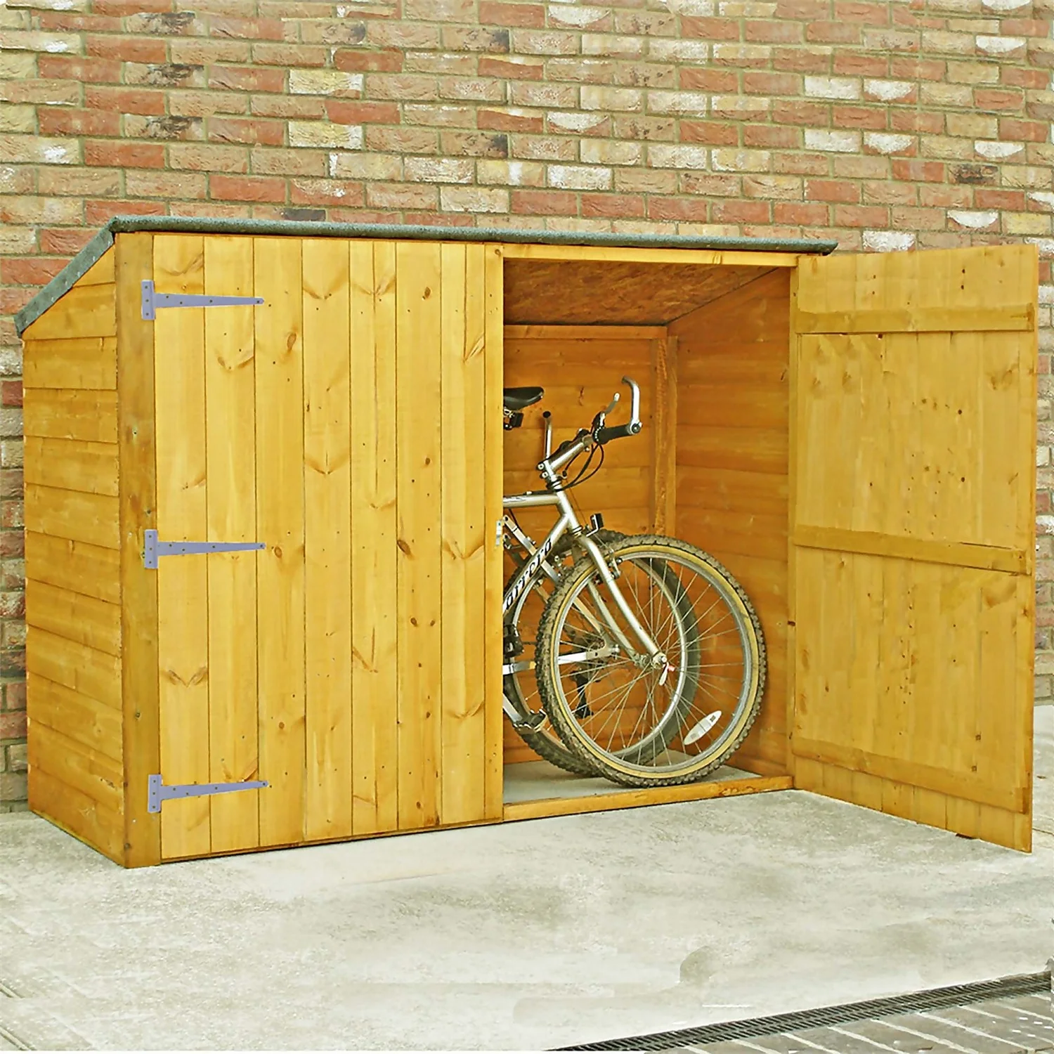 Shire Pent Shiplap Bike Store 6x3ft - Image 2