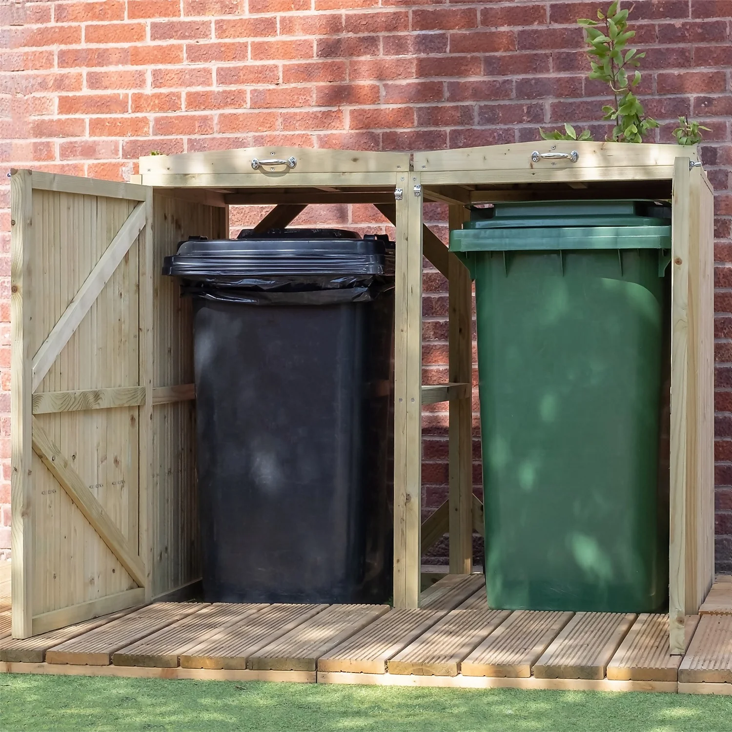 Mercia Double Bin Store (Installed) - Image 6