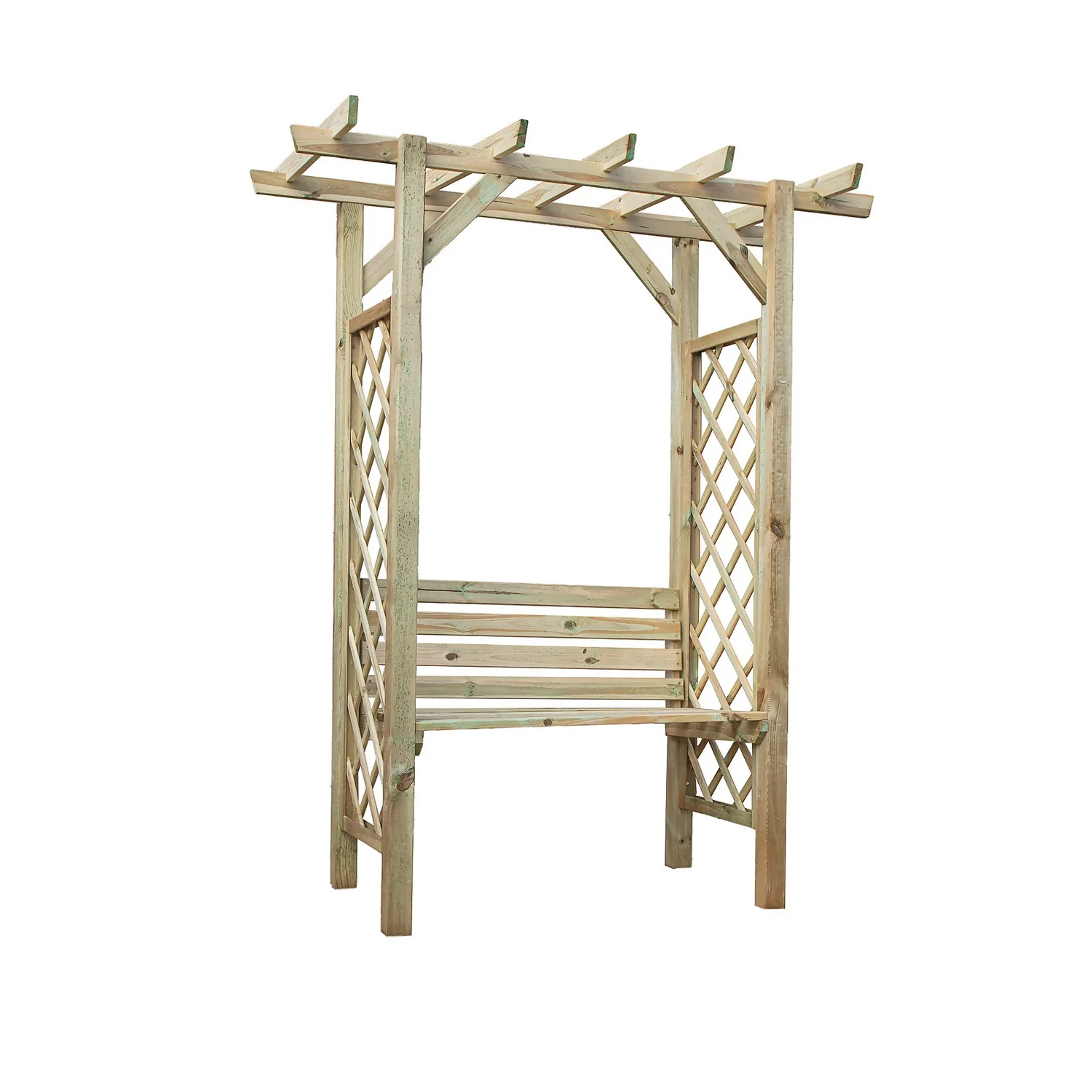 Mercia Pergola Seated Arbour - Image 5
