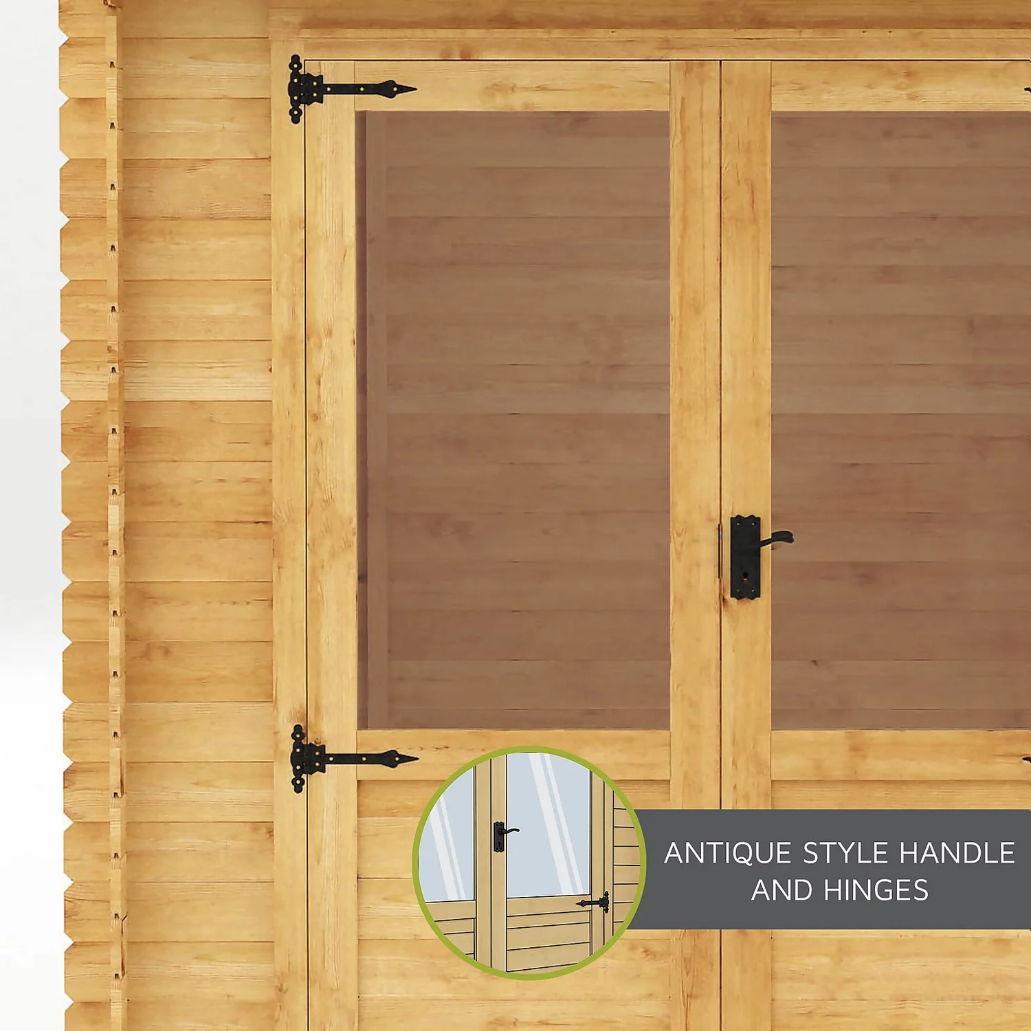 Mercia 4 X 3m 19mm Reverse Log Cabin (Installed) - Image 6