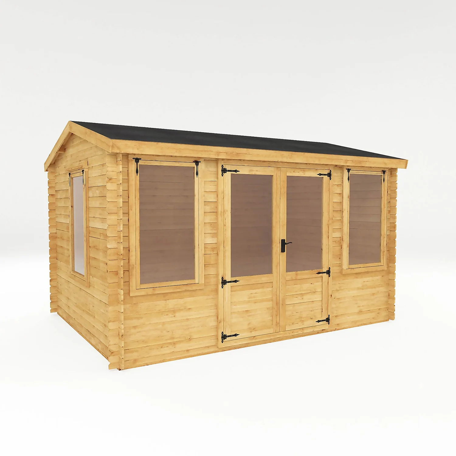 Mercia 4 X 3m 19mm Reverse Log Cabin (Installed)
