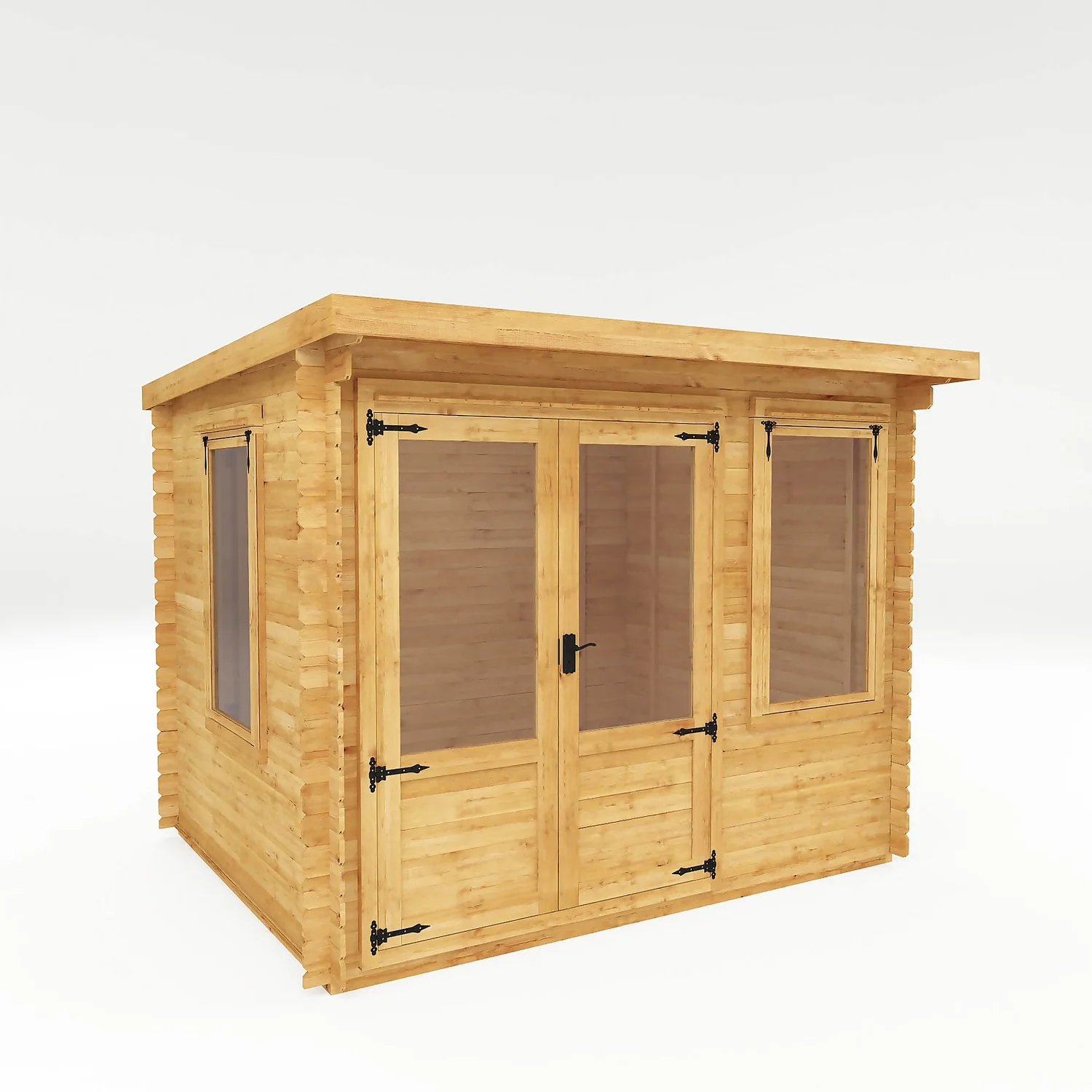 Mercia 3 X 2.4m 19mm Log Cabin (Installed)