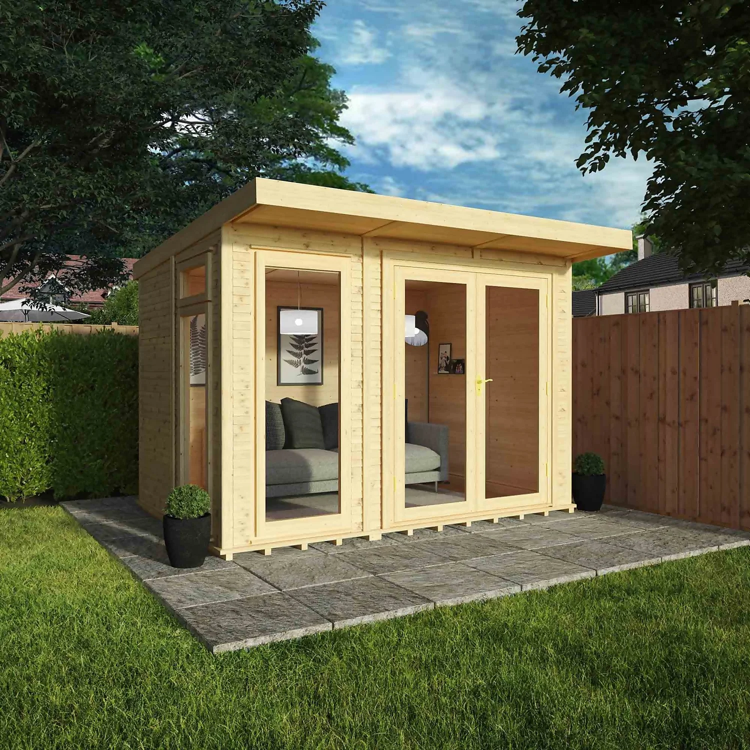 Mercia Insulated Garden Room 3 X 2m - Installed - Image 2