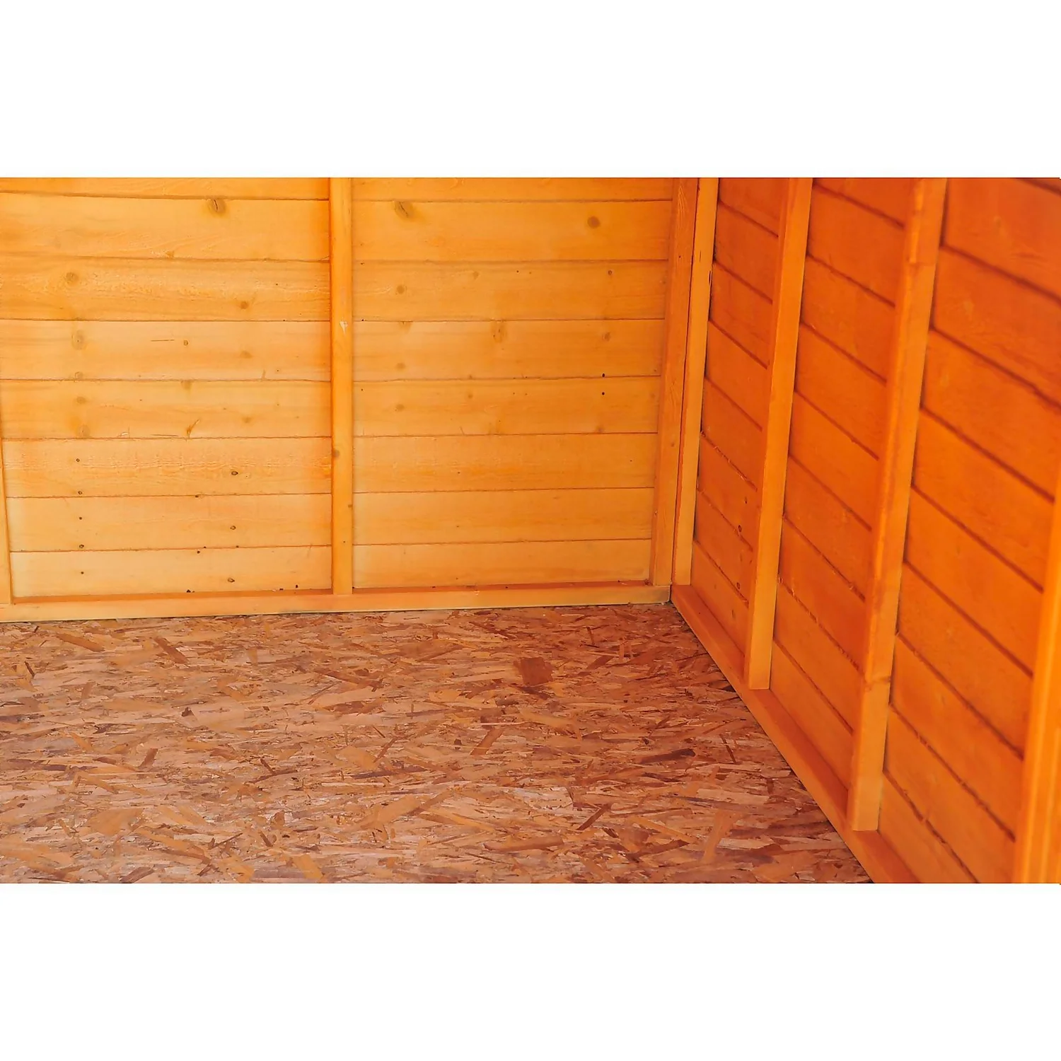 Shire 12 X 8ft Shed Overlap Double Door - No Windows - Image 7