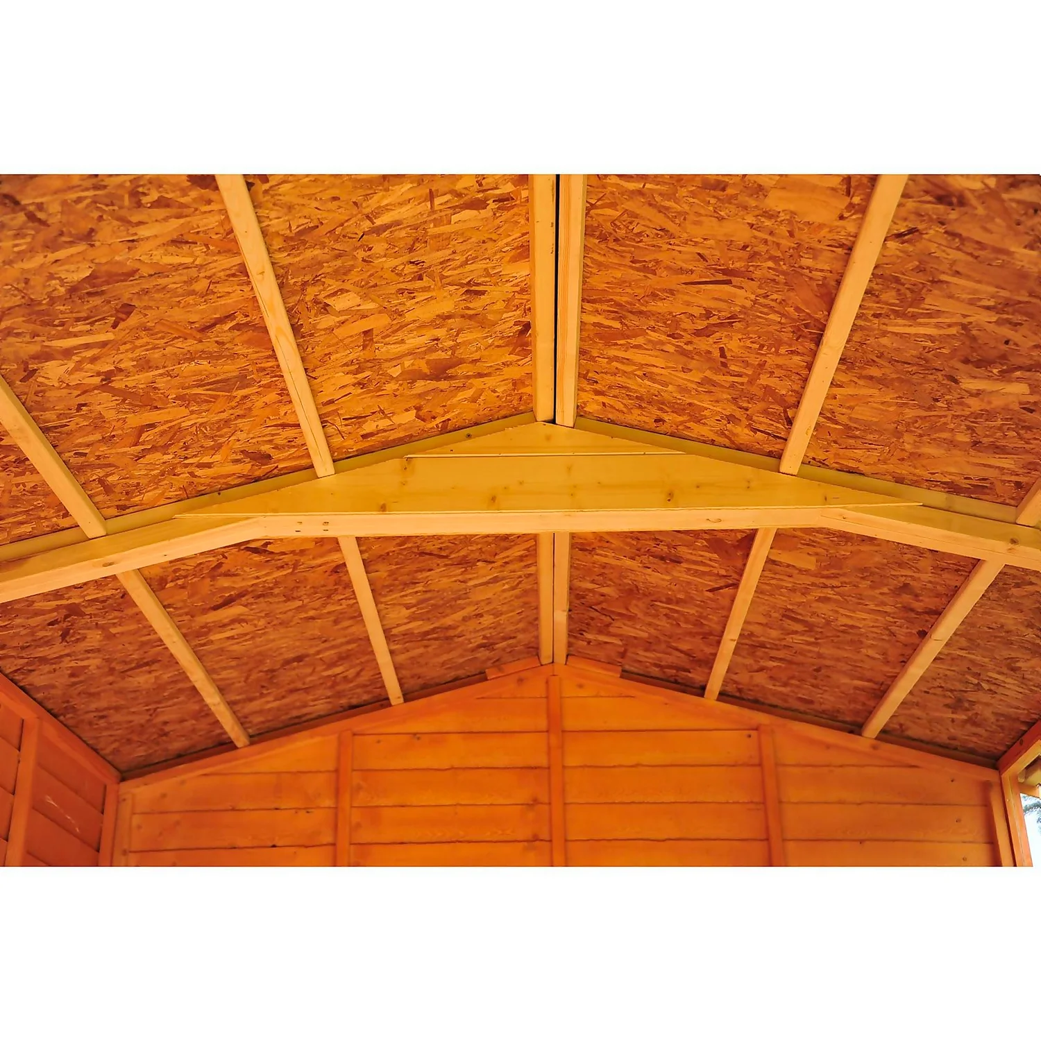 Shire 12 X 8ft Shed Overlap Double Door - No Windows - Image 6