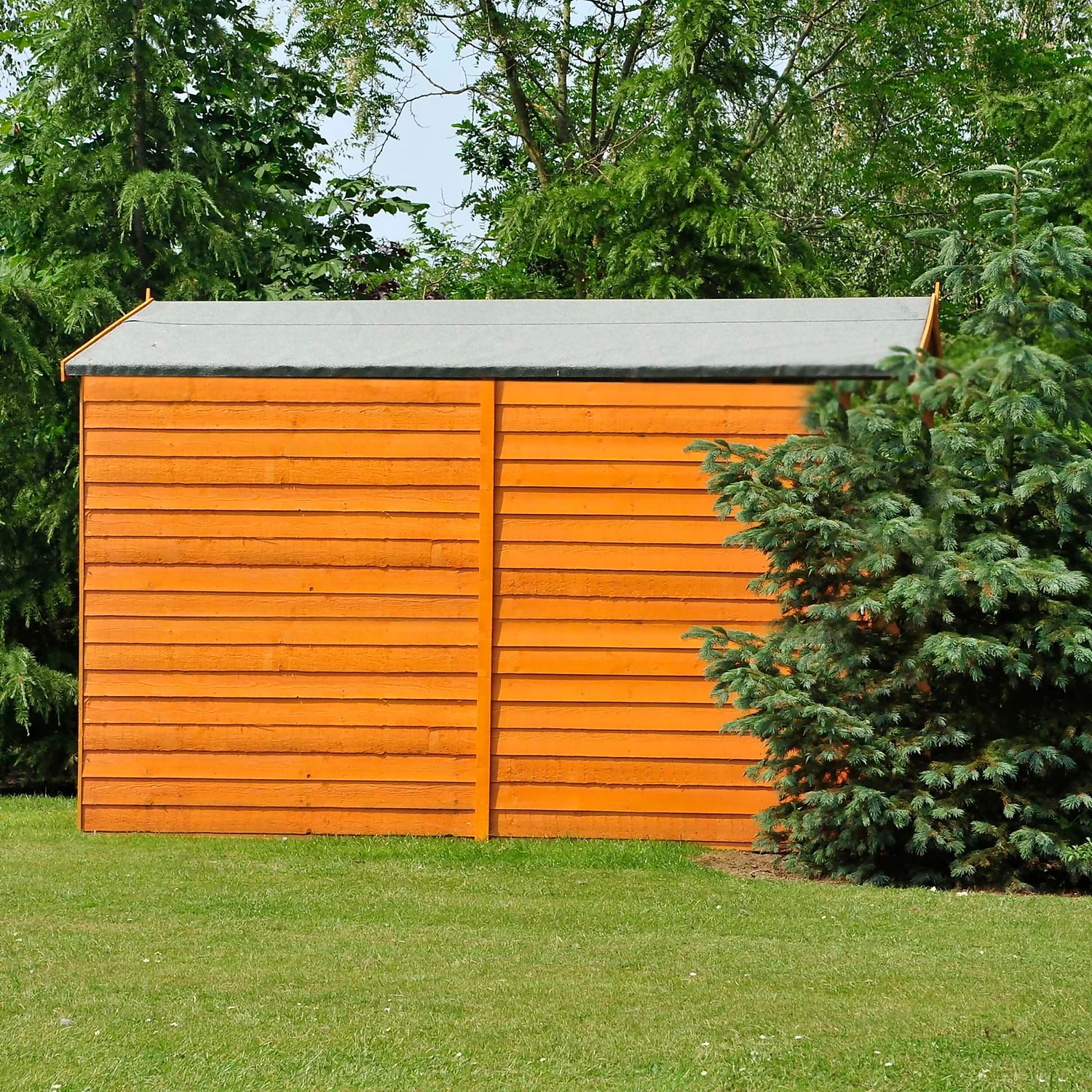 Shire 12 X 8ft Shed Overlap Double Door - No Windows - Image 3