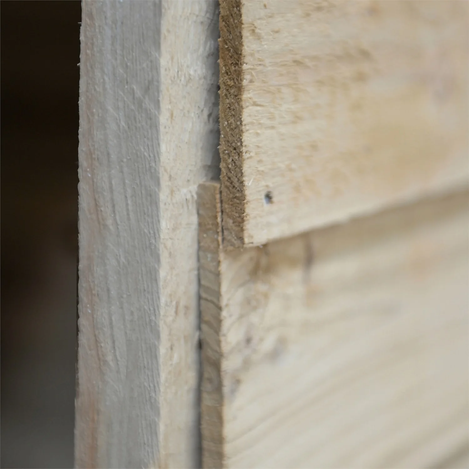 Forest 4 X 3ft Overlap Pressure Treated Apex Shed - No Window - Image 4