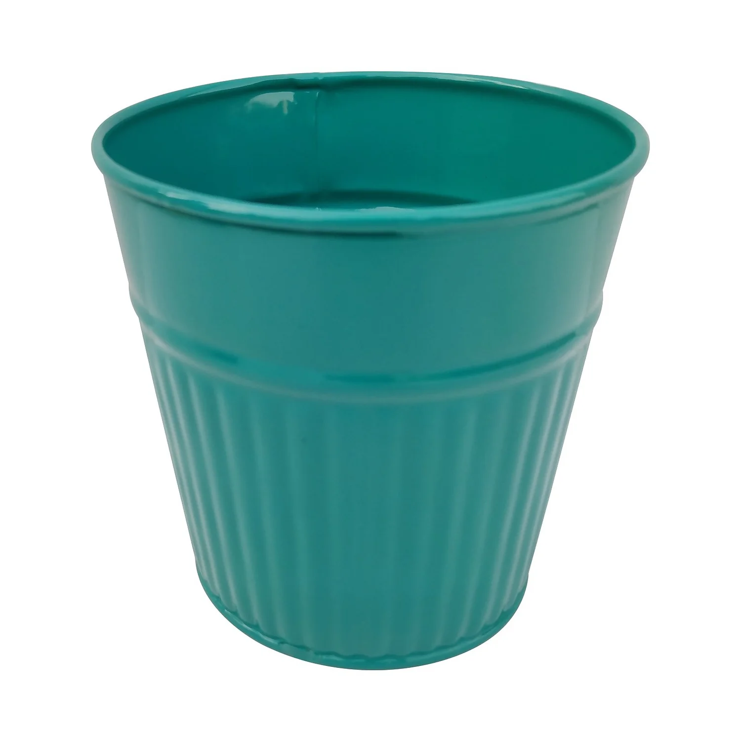 Ribbed Planter (3 Colour Mix) - 10cm - Image 5