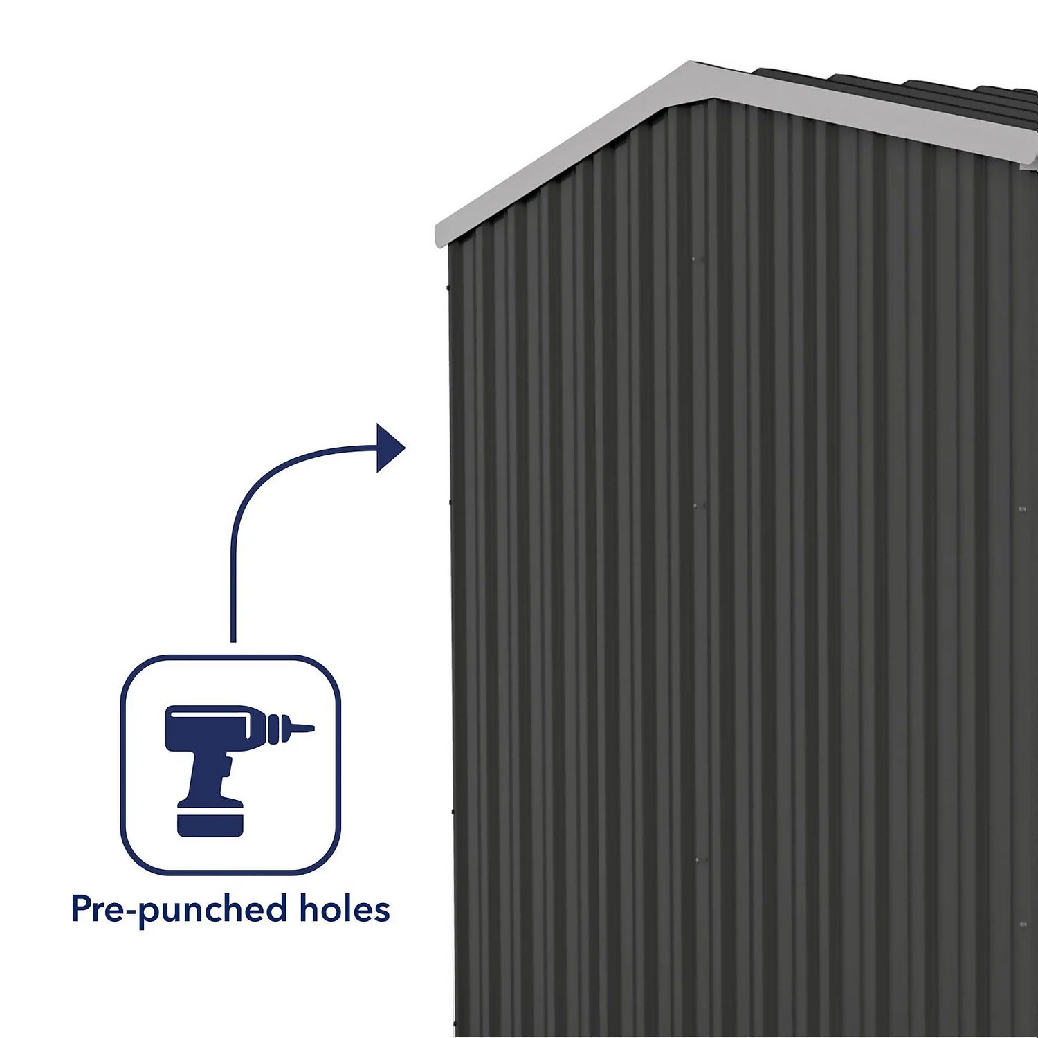 Absco 7.5 X 7.5ft Premier Apex - Dark Grey - Image 6