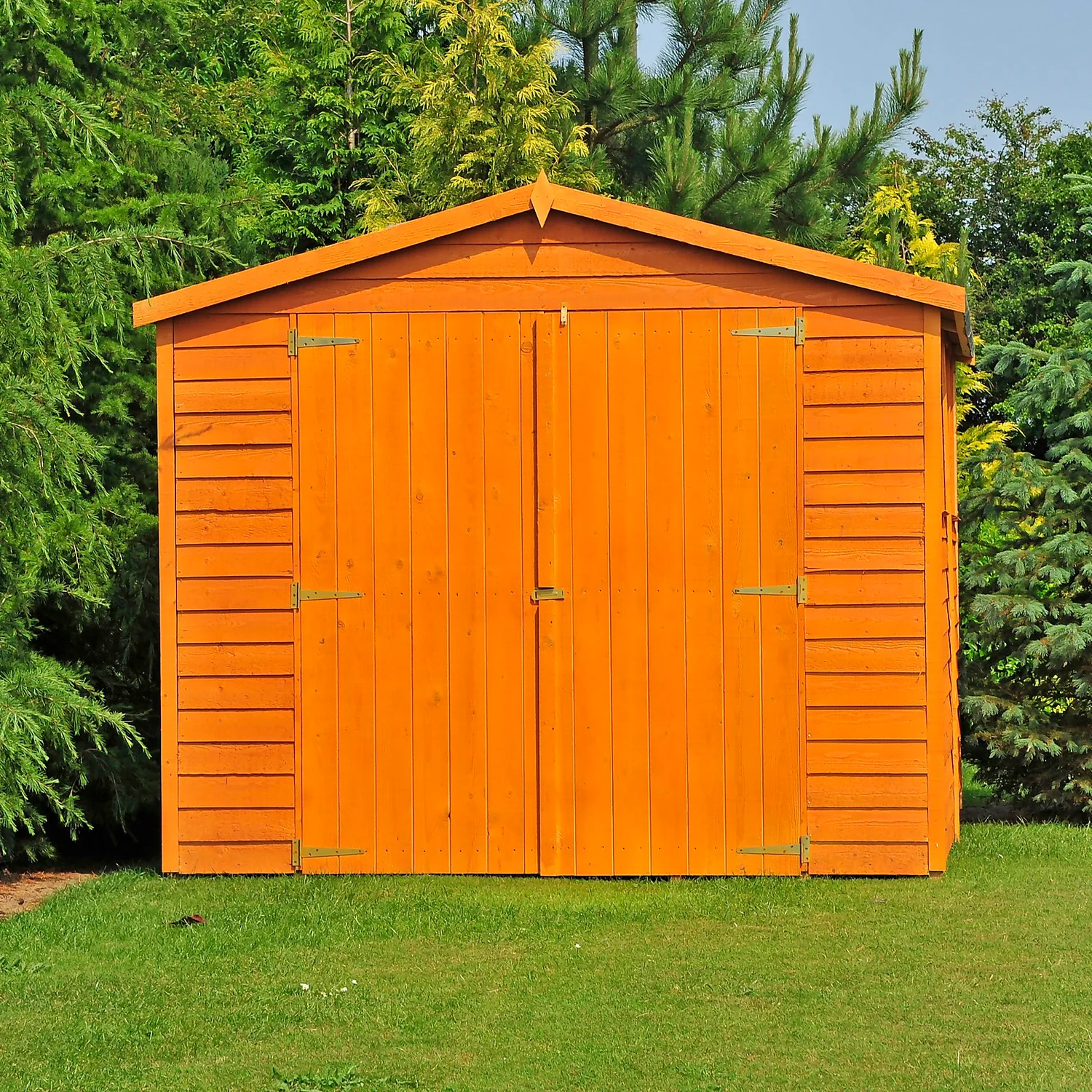 Shire 10 X 20ft Double Door Overlap Garden Shed - Image 4